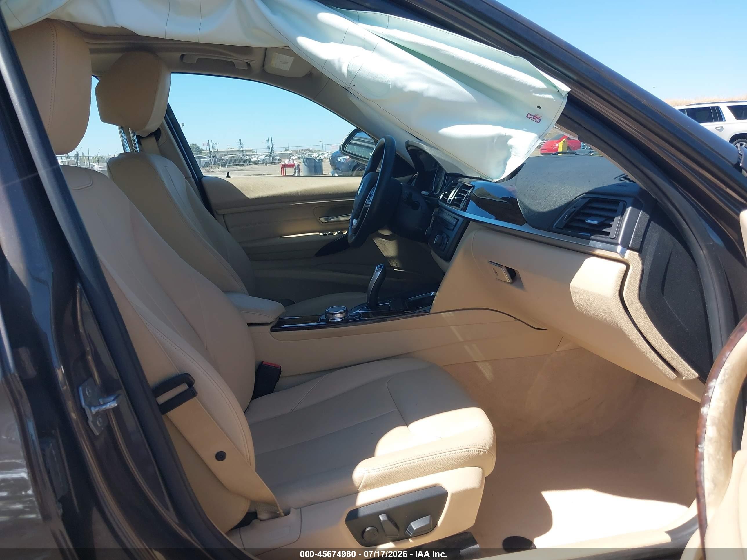2015 Bmw 328i   Brown vin: WBA3C1C52FK118918