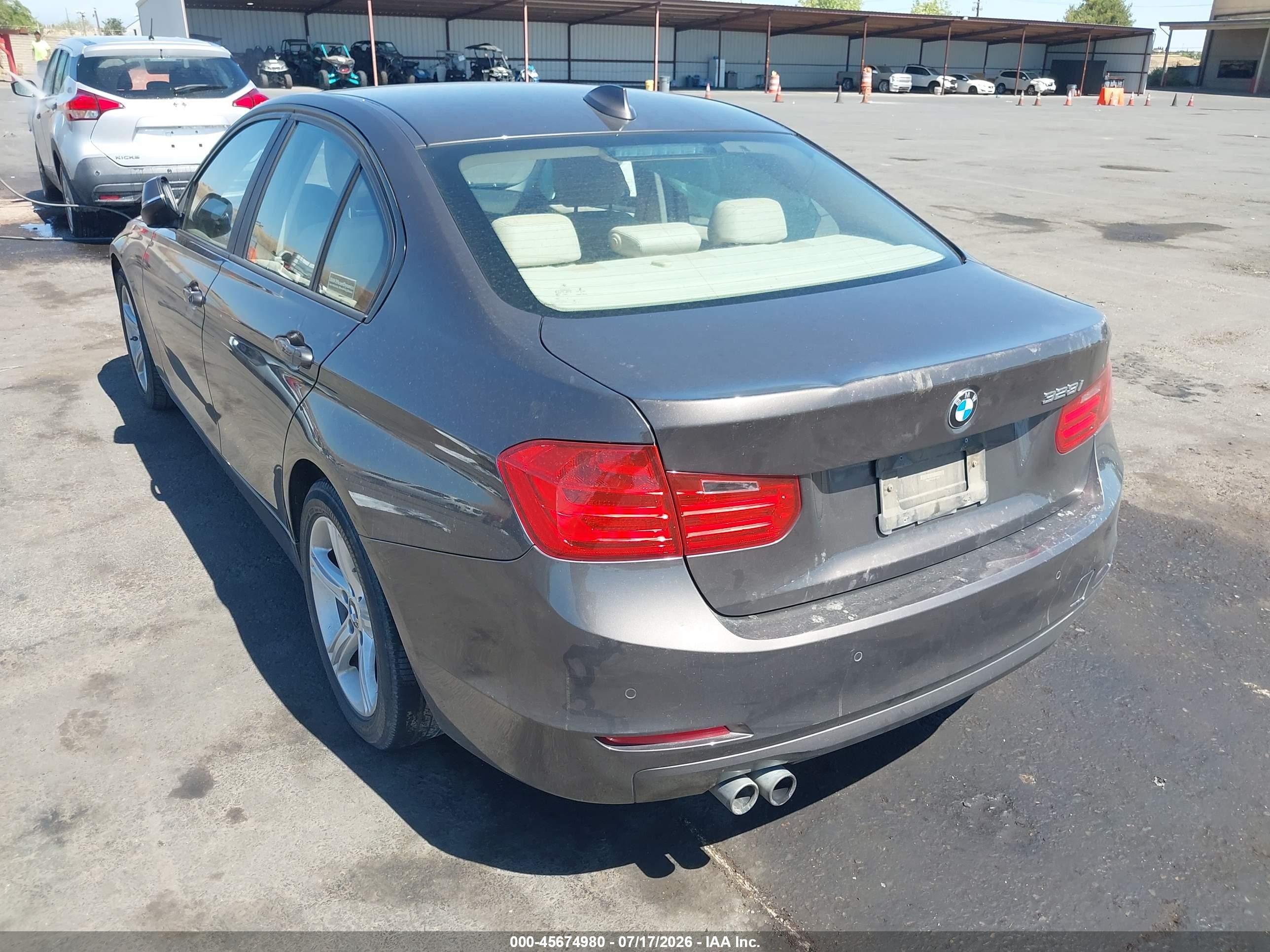 2015 Bmw 328i   Brown vin: WBA3C1C52FK118918