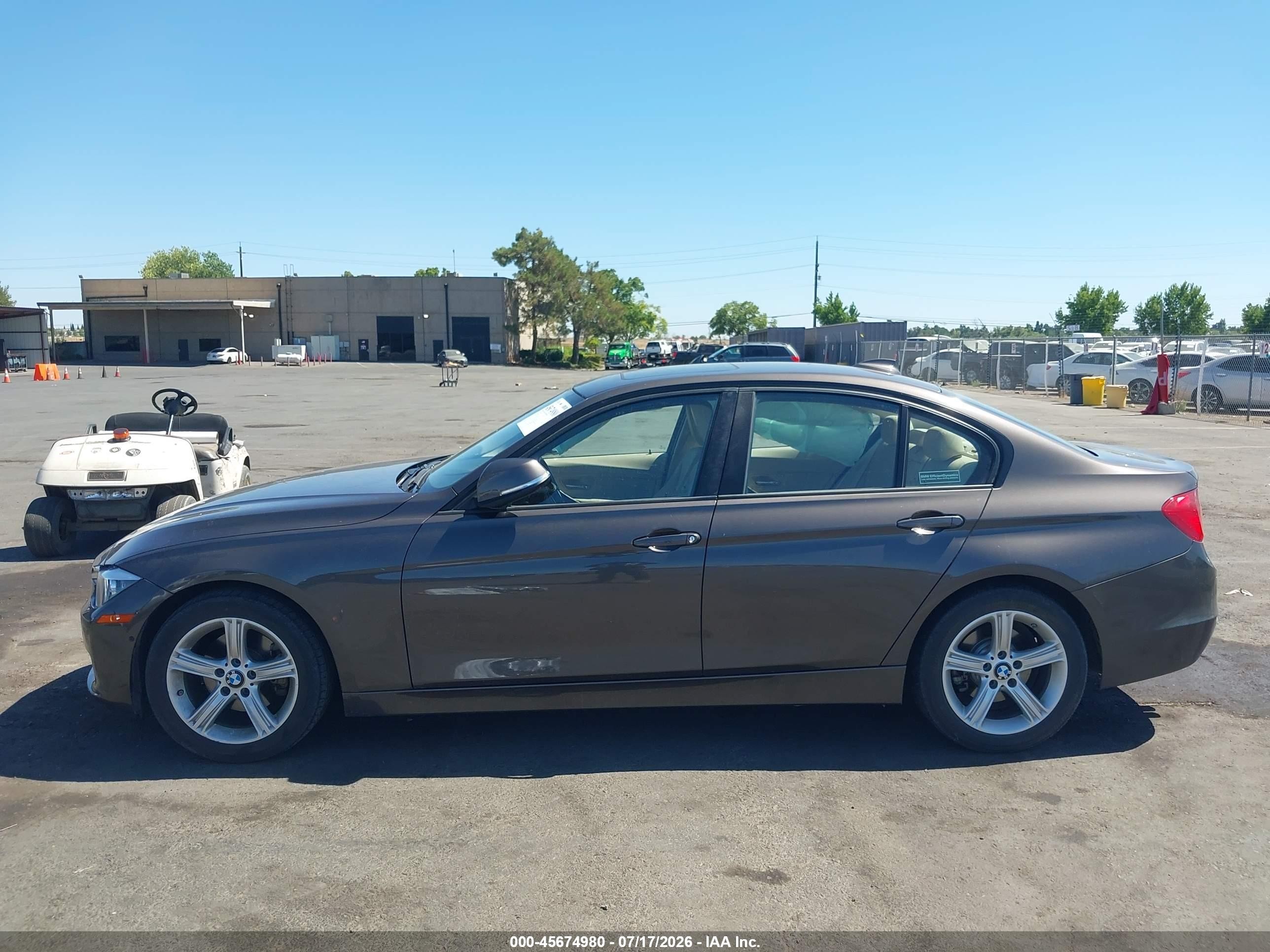 2015 Bmw 328i   Brown vin: WBA3C1C52FK118918