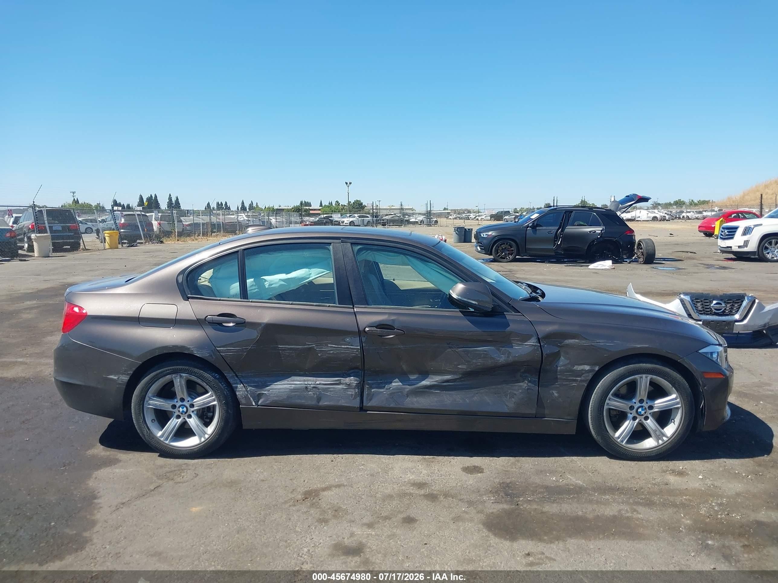 2015 Bmw 328i   Brown vin: WBA3C1C52FK118918
