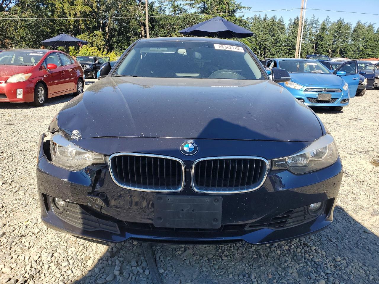 2015 Bmw 328 I Sulev Blue vin: WBA3C1C52FK119258