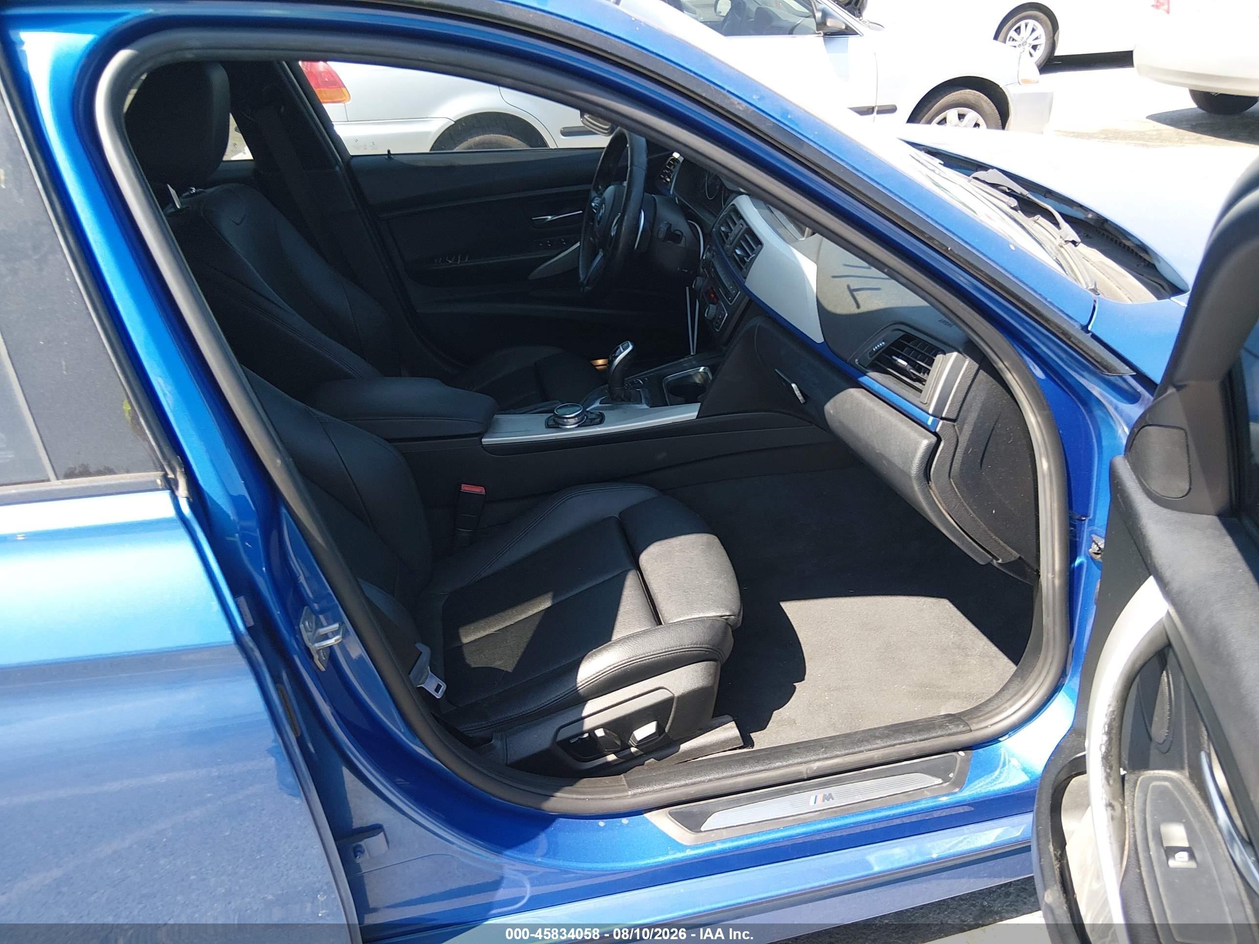 2015 Bmw 328i   Синий vin: WBA3C1C52FP116895