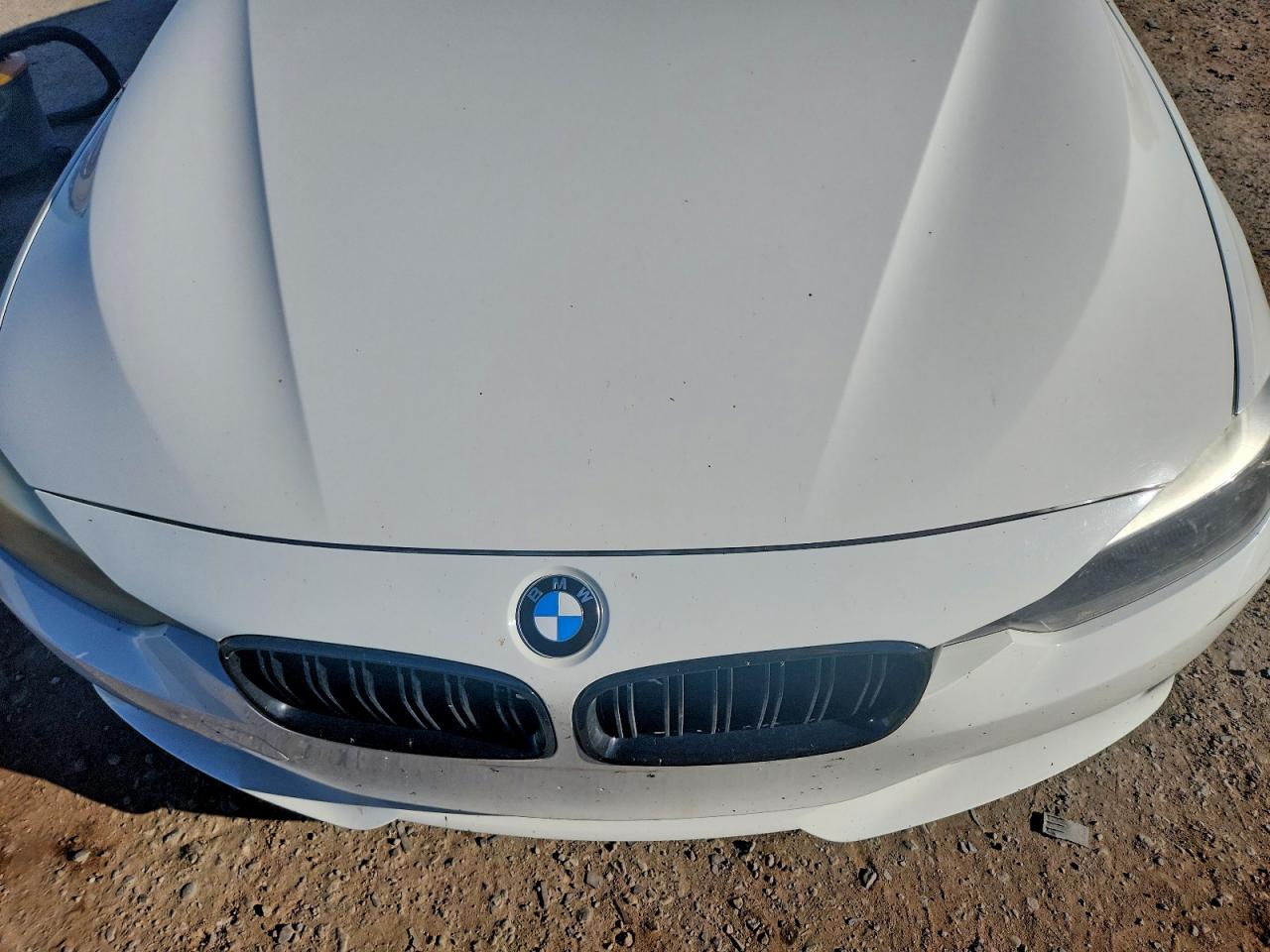 2015 Bmw 328 I Sulev White vin: WBA3C1C52FP851439