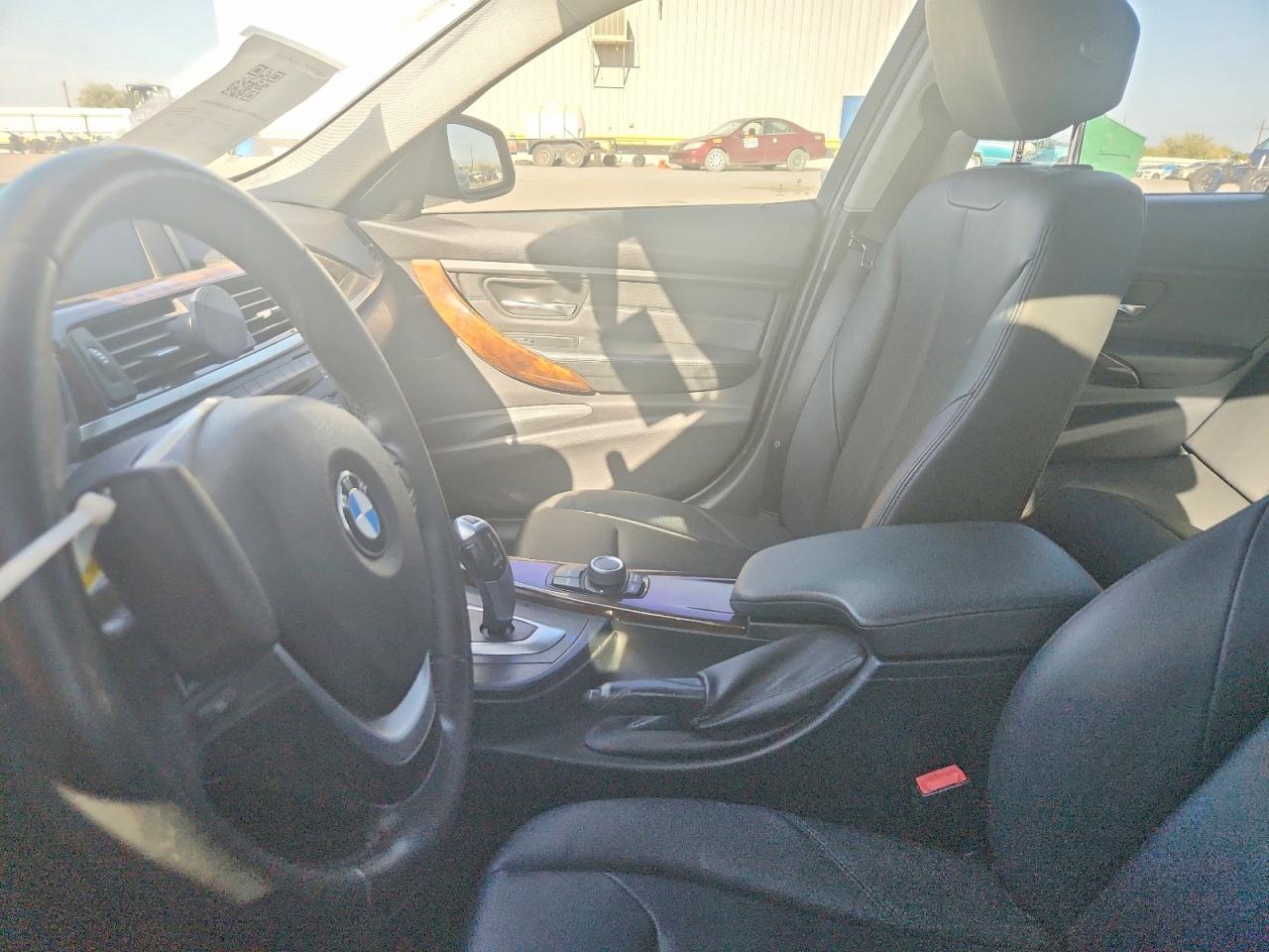 2015 Bmw 328 I Sulev White vin: WBA3C1C52FP851439