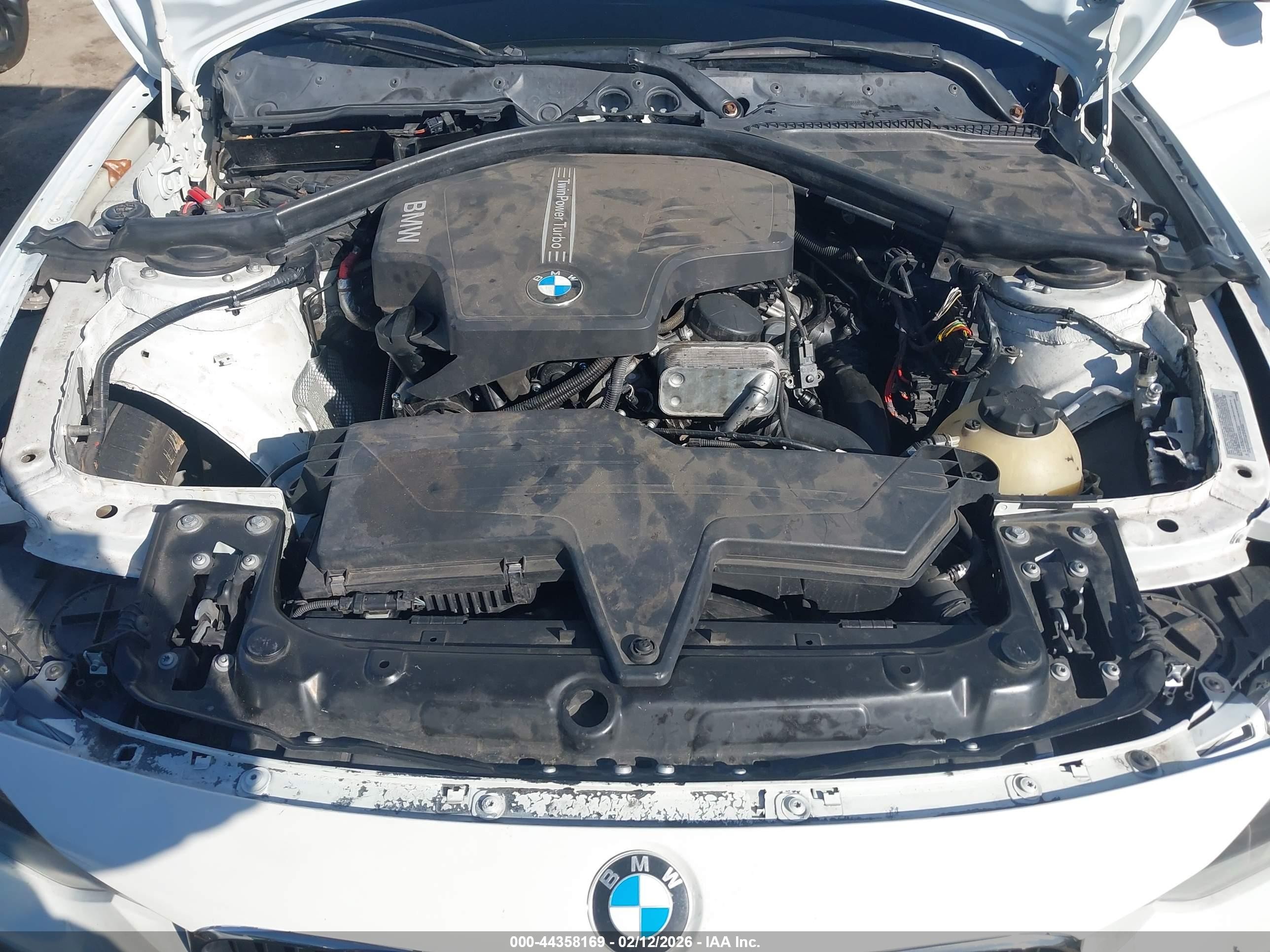 2012 Bmw 328i   White vin: WBA3C1C53CF430878