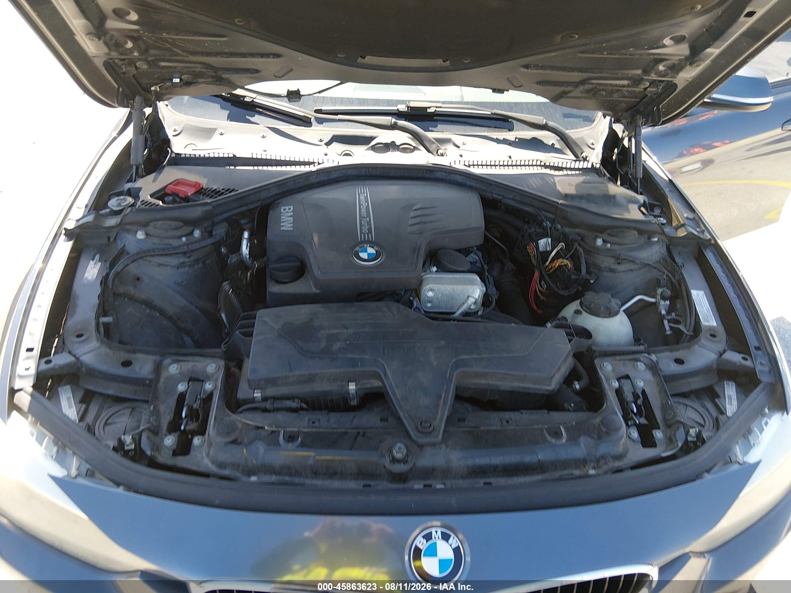 2013 Bmw 328i   Gray vin: WBA3C1C53DF442725