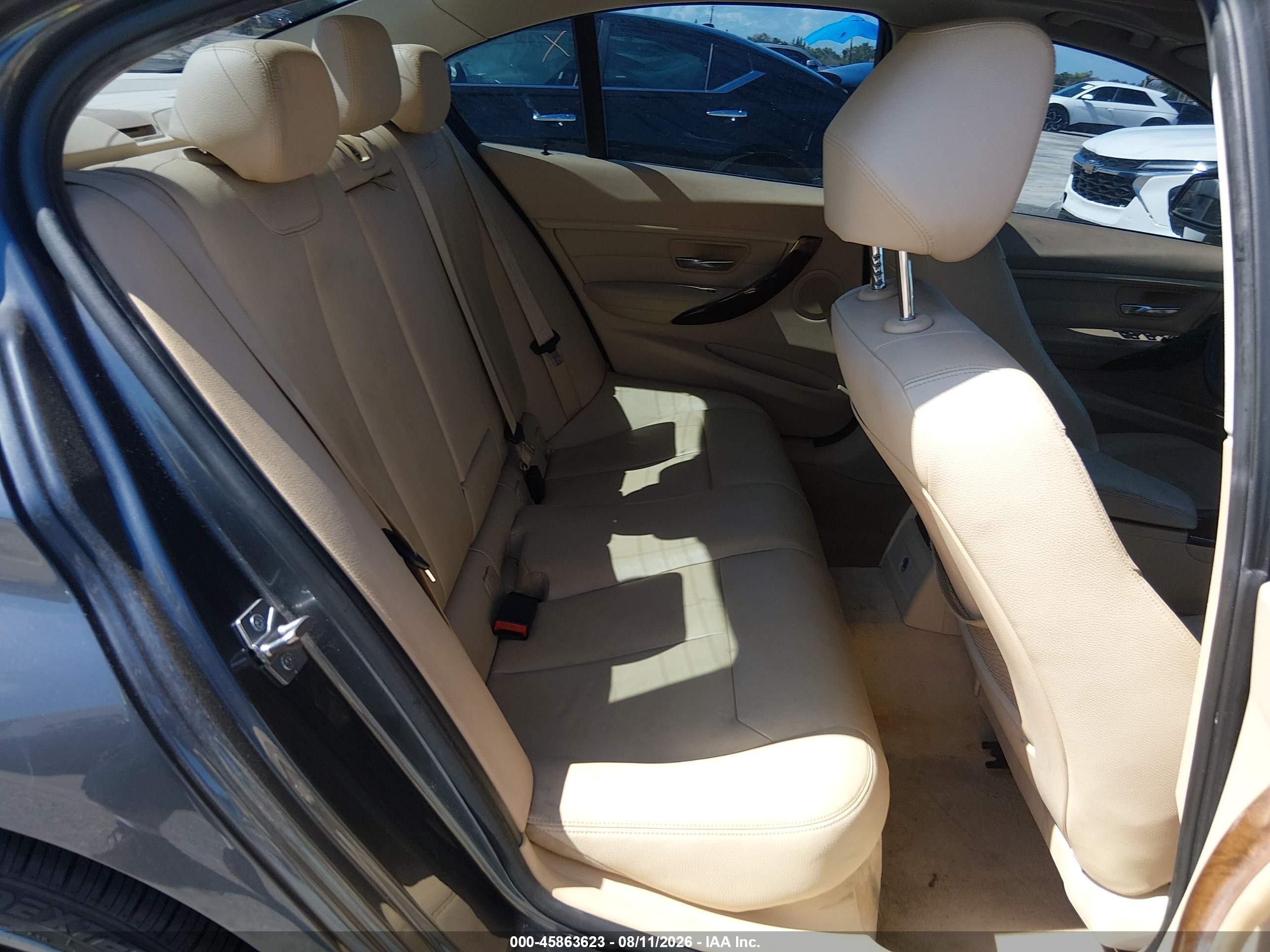 2013 Bmw 328i   Gray vin: WBA3C1C53DF442725