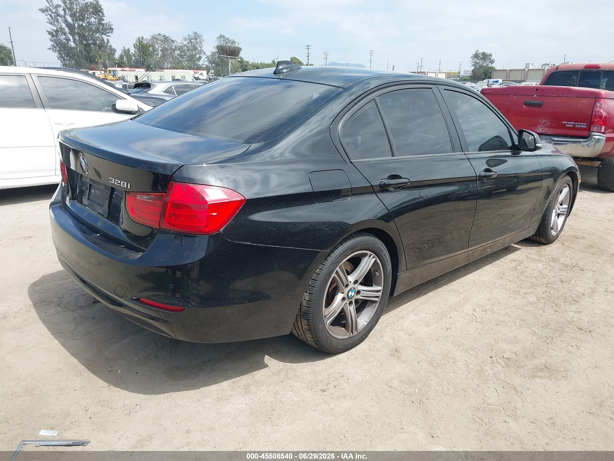 2013 Bmw 328i   Black vin: WBA3C1C53DF444619