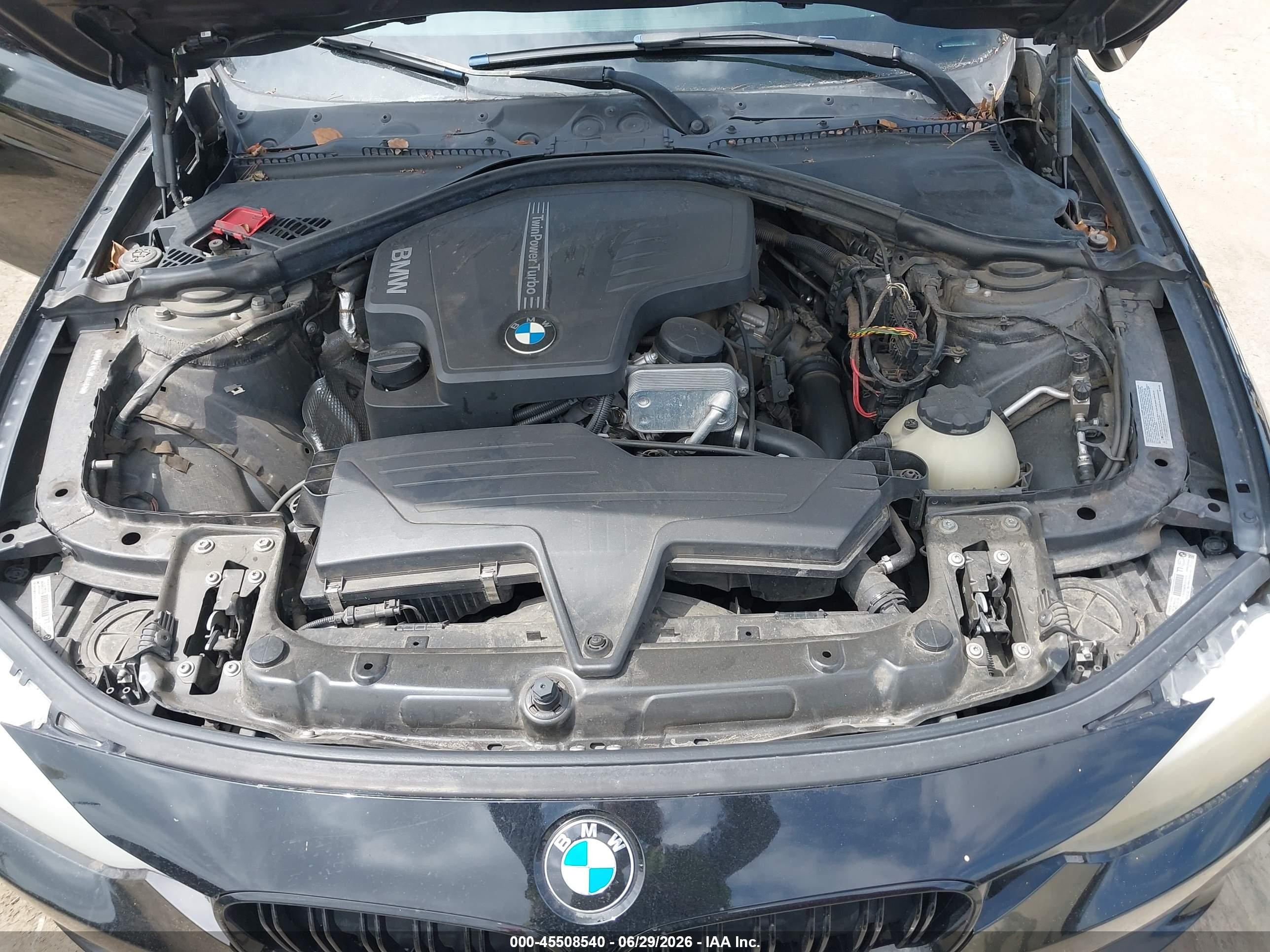 2013 Bmw 328i   Black vin: WBA3C1C53DF444619