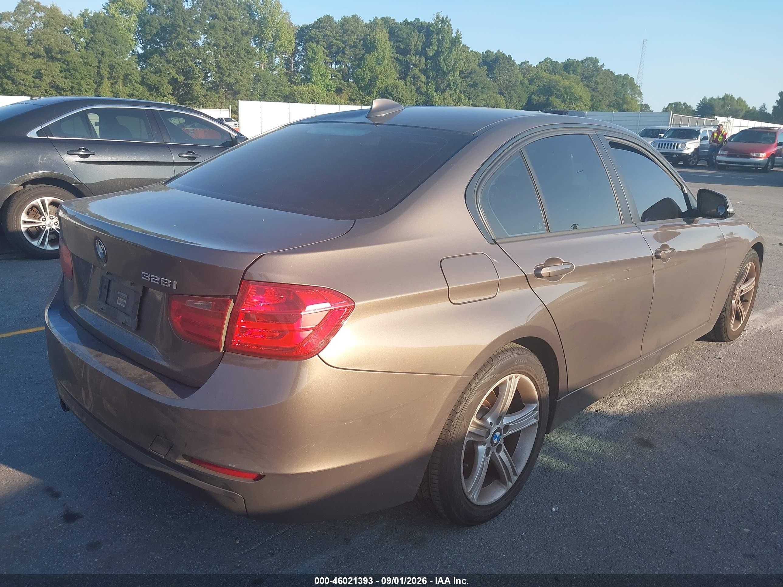 2013 Bmw 328i   Gray vin: WBA3C1C53DK104782