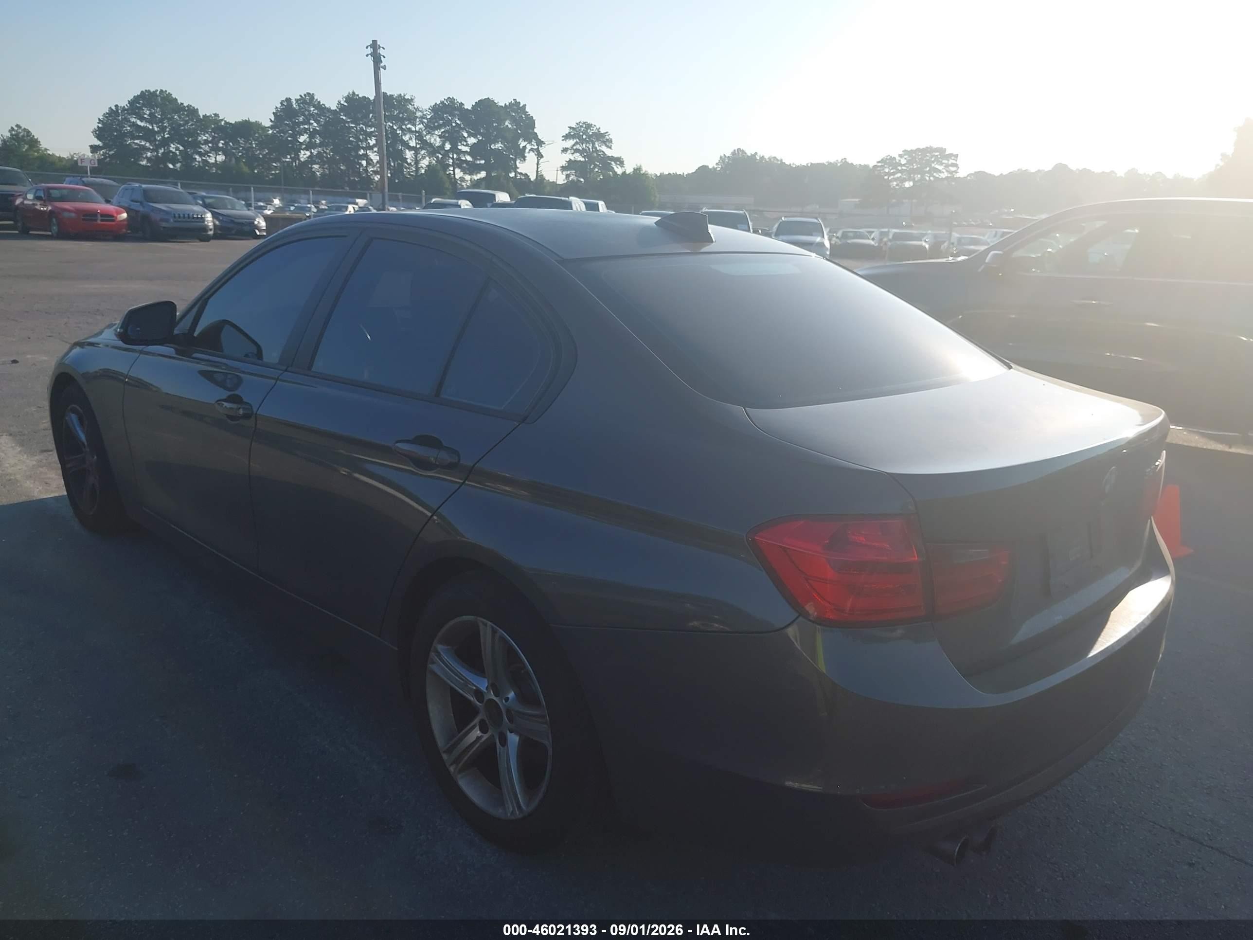 2013 Bmw 328i   Gray vin: WBA3C1C53DK104782