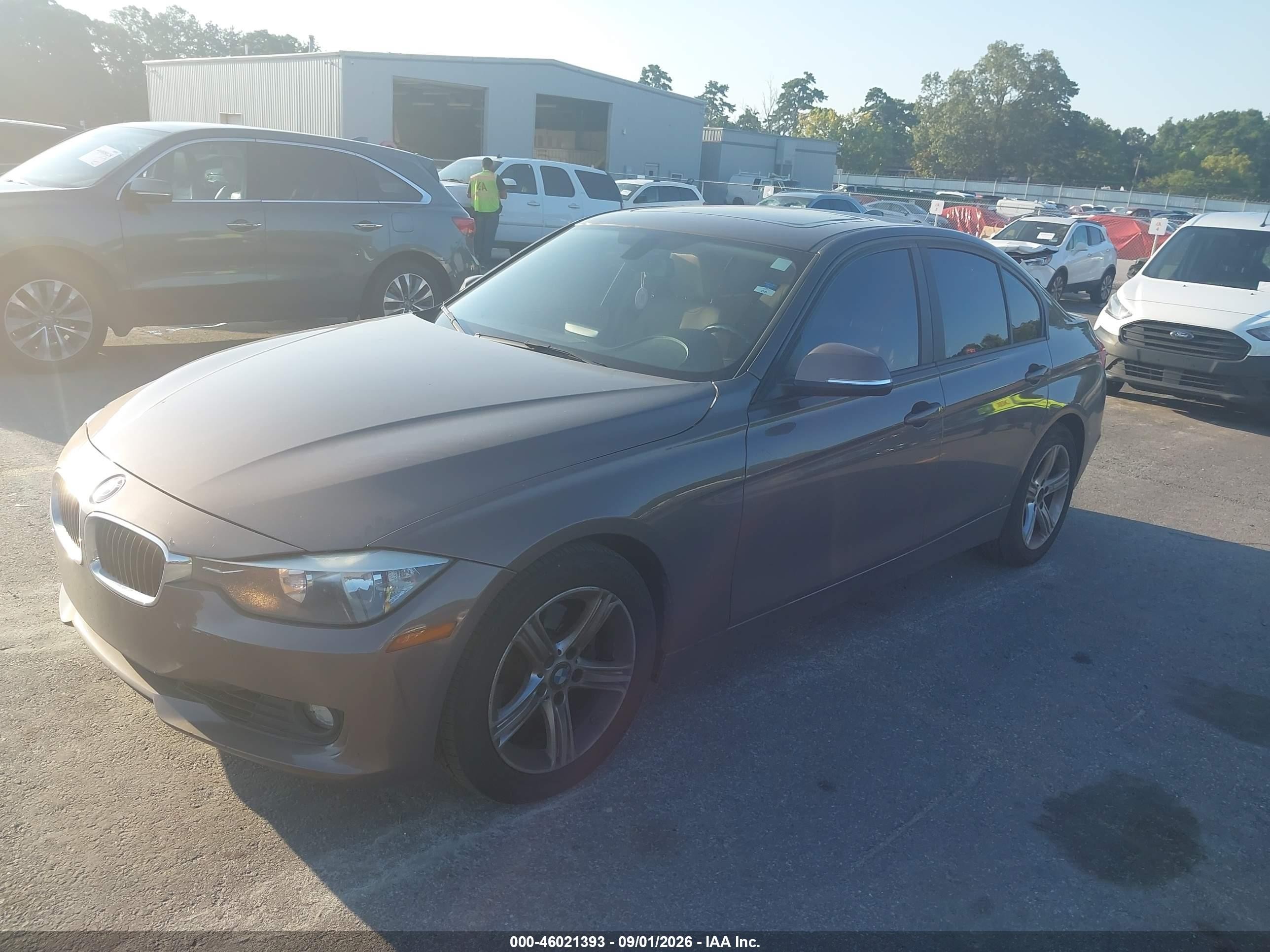 2013 Bmw 328i   Gray vin: WBA3C1C53DK104782