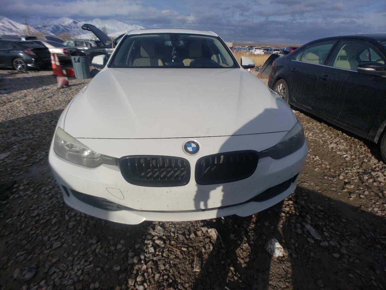 2014 Bmw 328 I Sulev White vin: WBA3C1C53EK108106