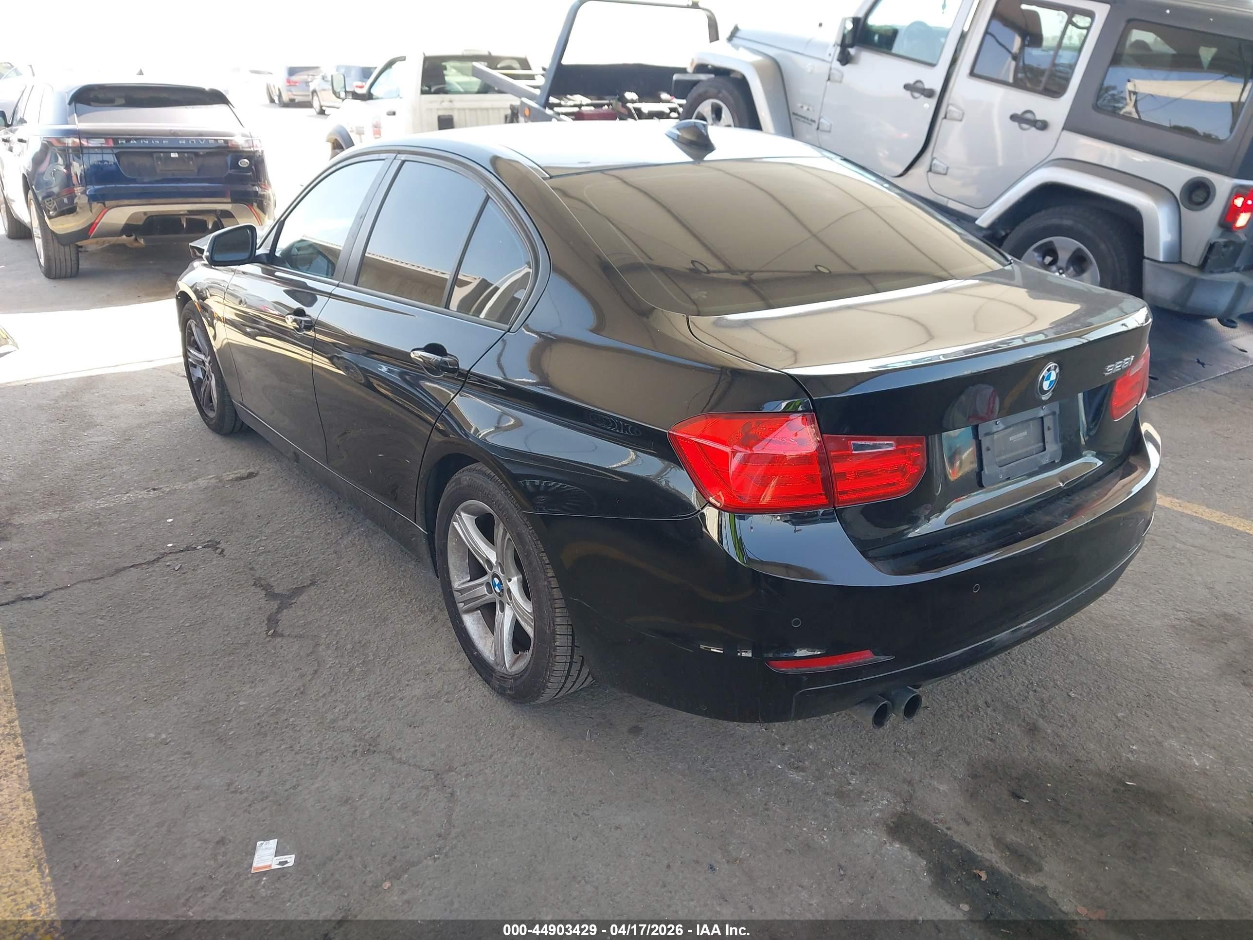 2014 Bmw 328i   Black vin: WBA3C1C53EK108459