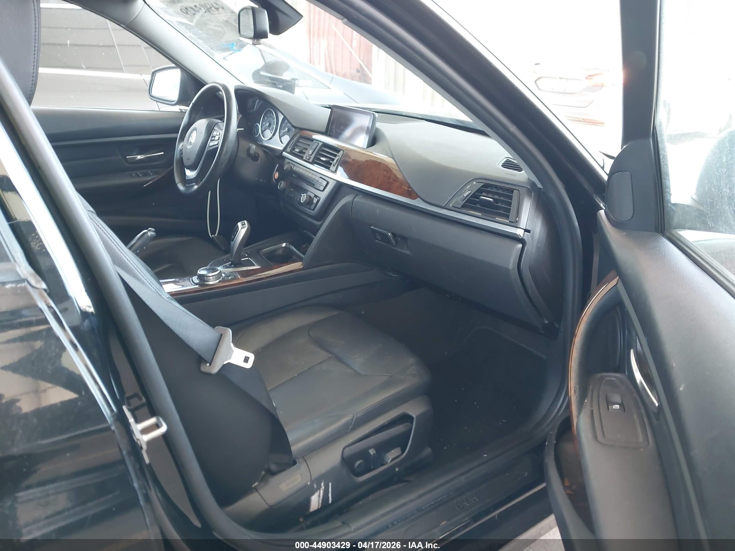 2014 Bmw 328i   Black vin: WBA3C1C53EK108459