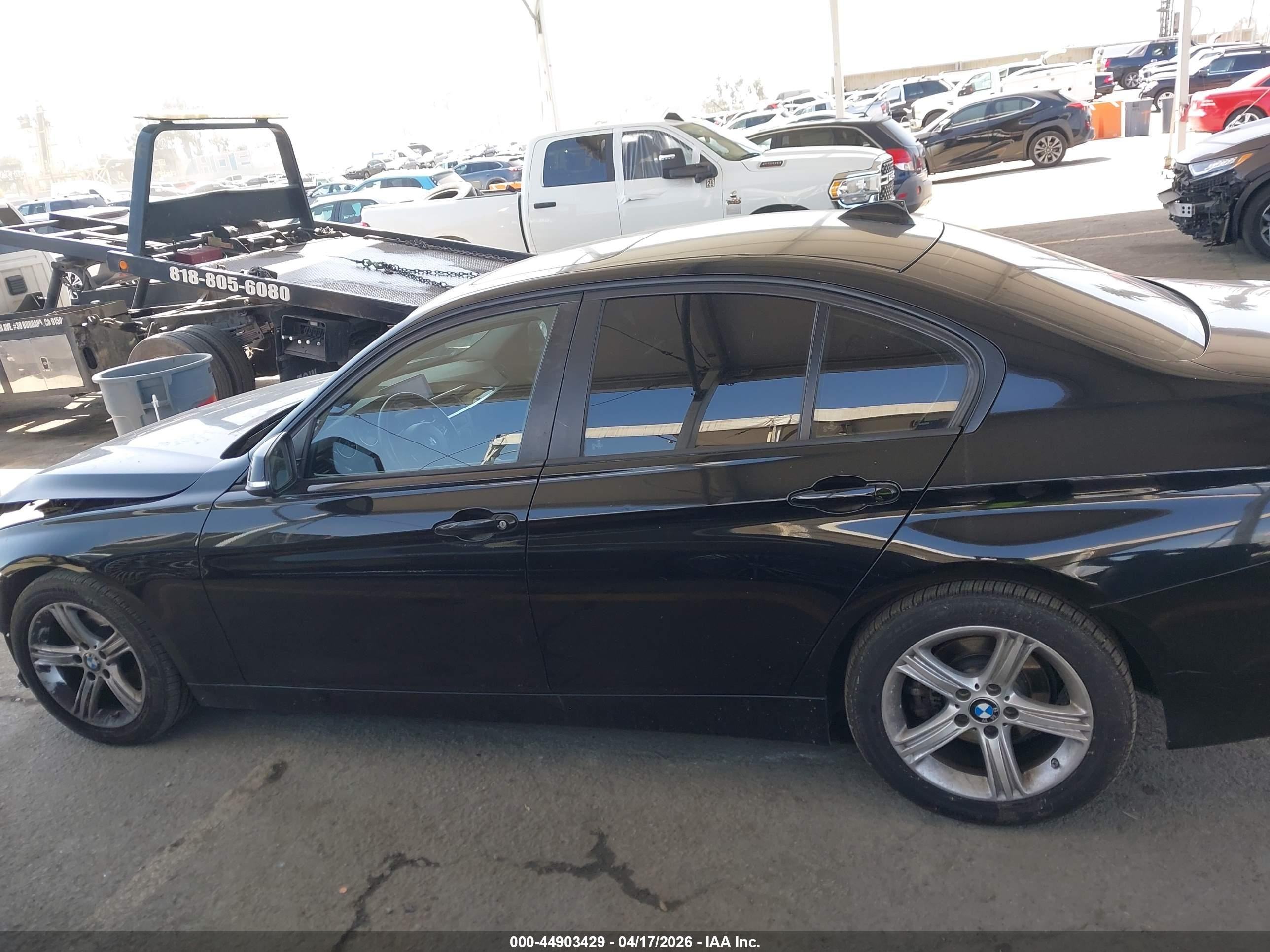 2014 Bmw 328i   Black vin: WBA3C1C53EK108459