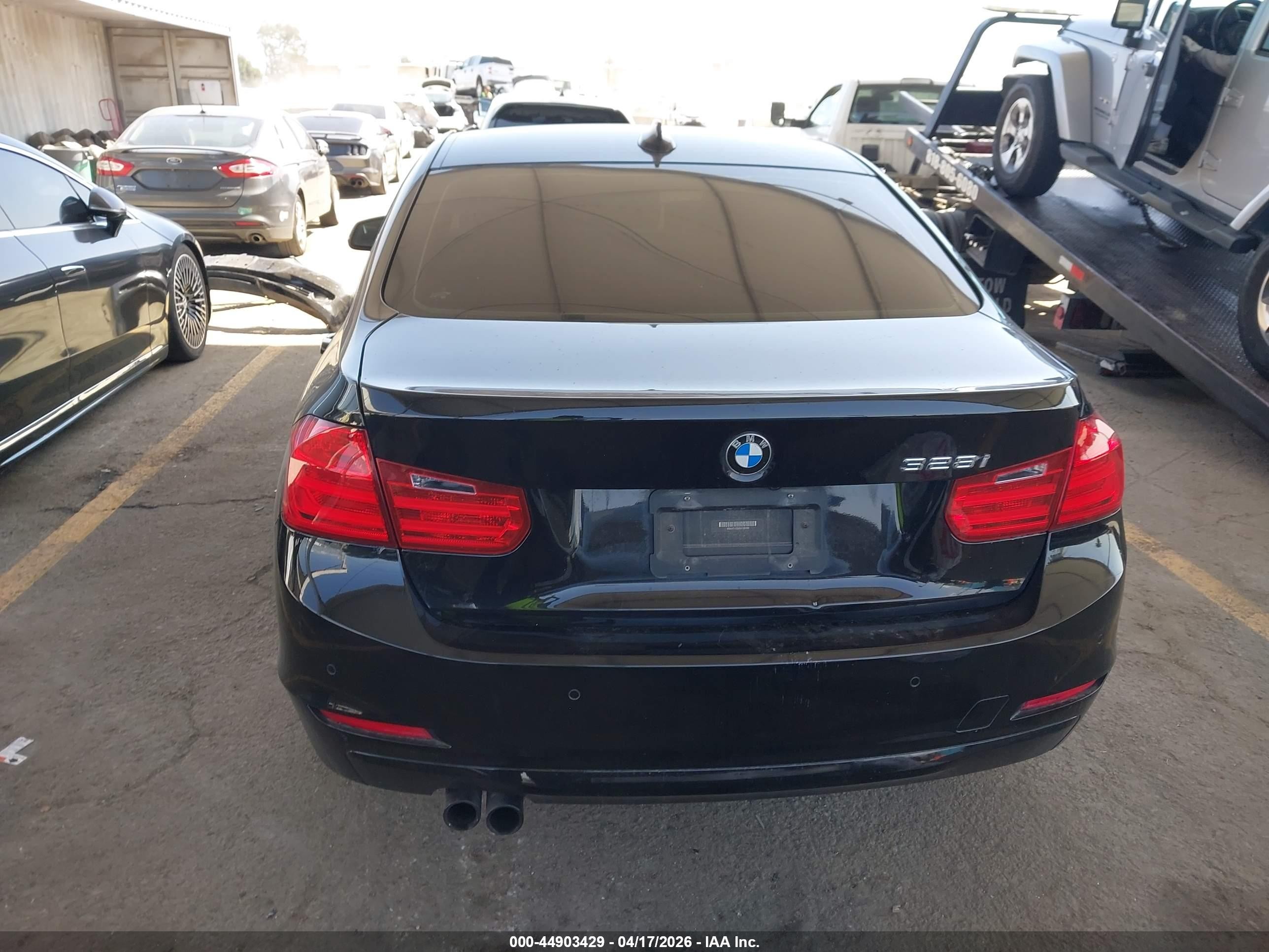 2014 Bmw 328i   Black vin: WBA3C1C53EK108459