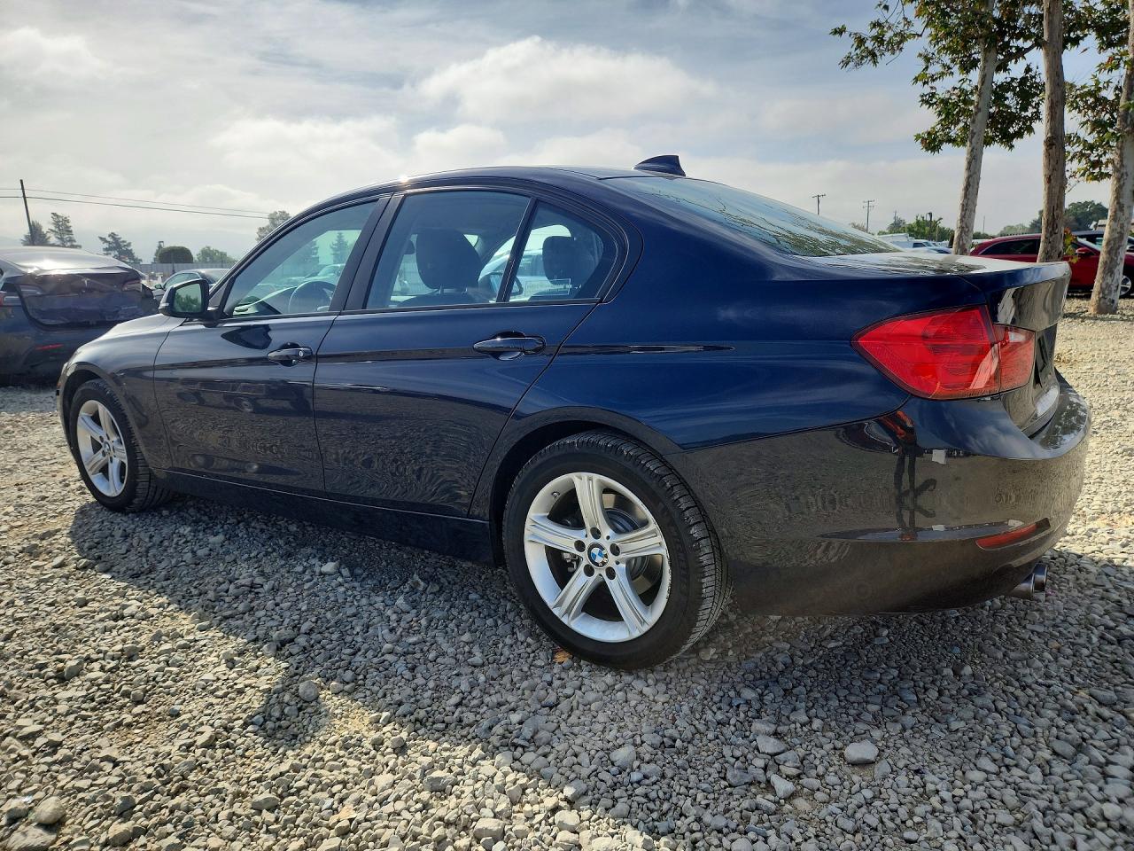 2015 Bmw 328 I Sulev Синий vin: WBA3C1C53FK124551