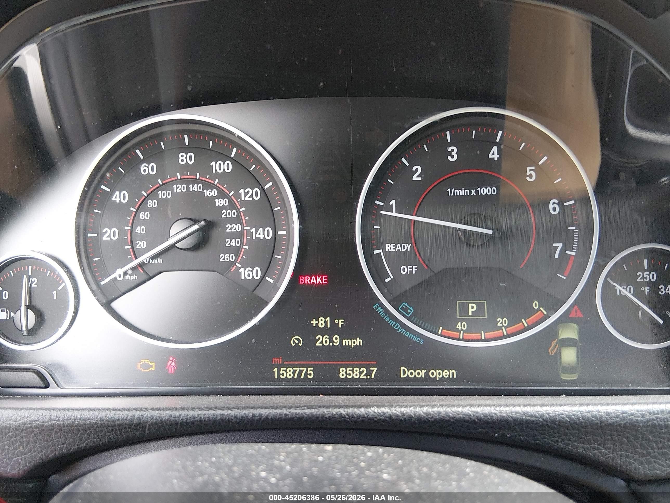 2015 Bmw 328i   Black vin: WBA3C1C53FP853068