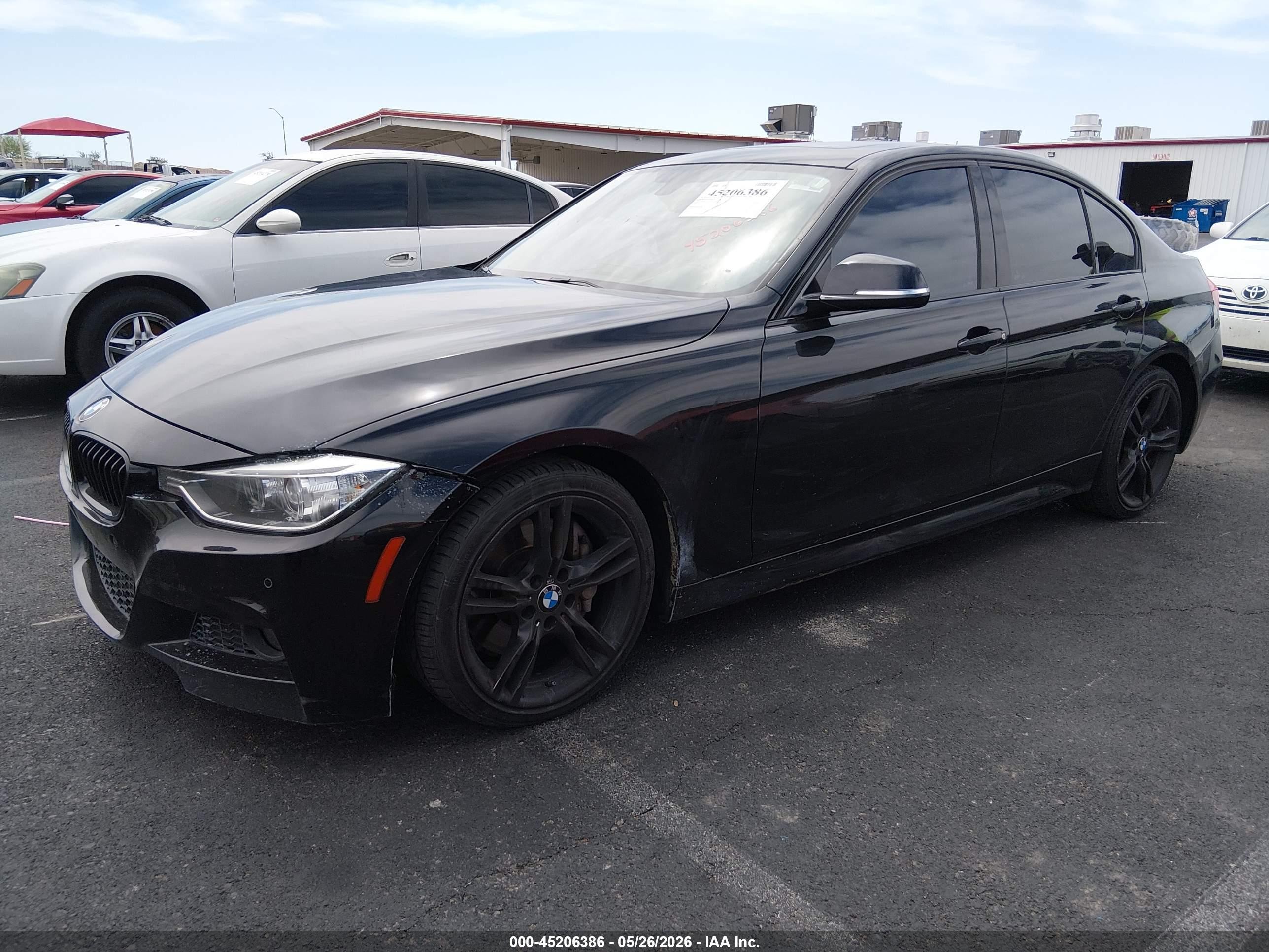 2015 Bmw 328i   Black vin: WBA3C1C53FP853068