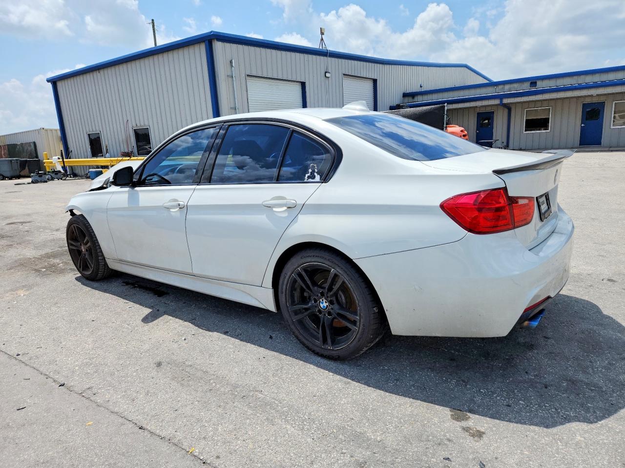 2015 Bmw 328 I Sulev White vin: WBA3C1C53FP853202