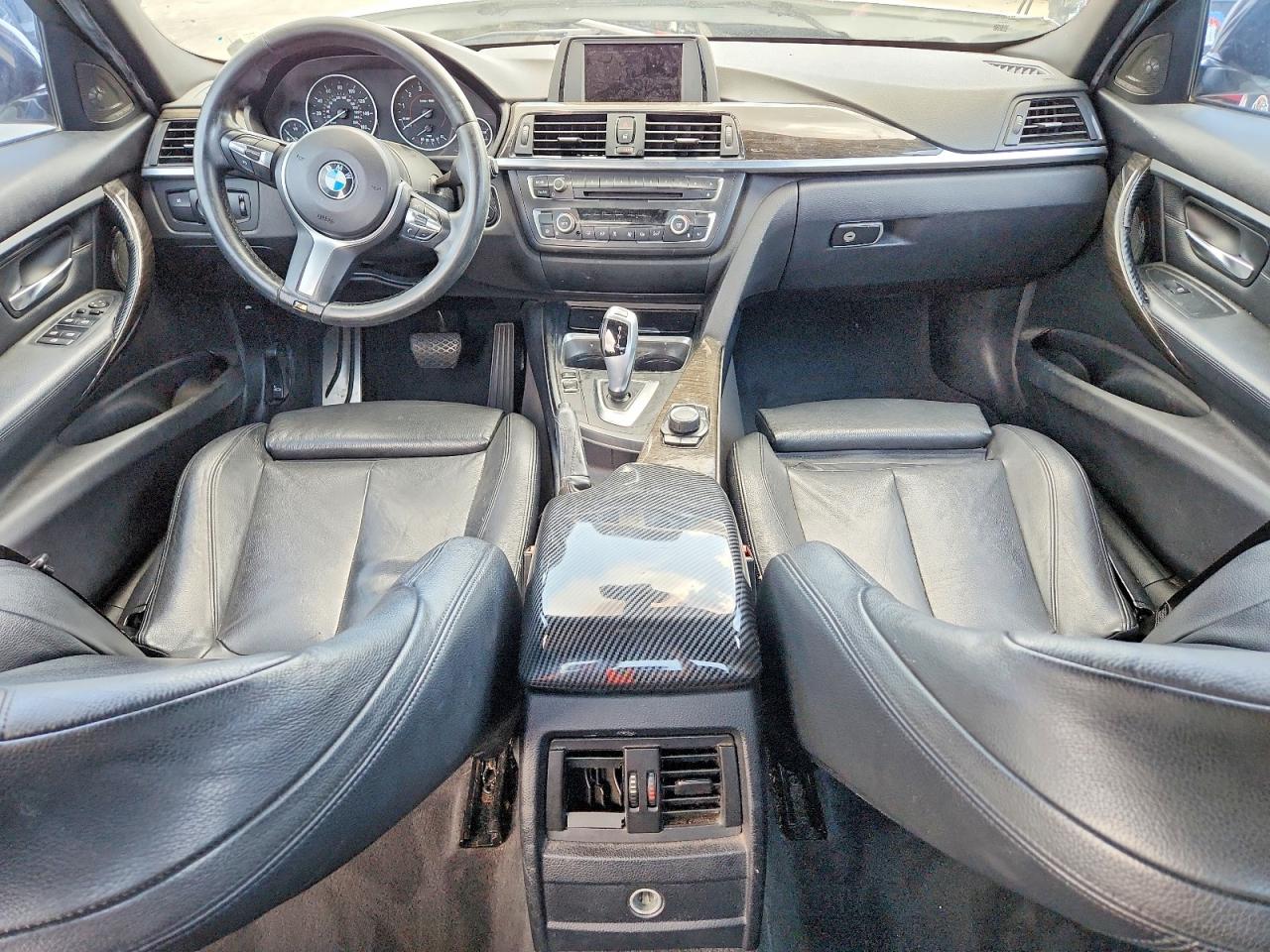 2015 Bmw 328 I Sulev White vin: WBA3C1C53FP853202