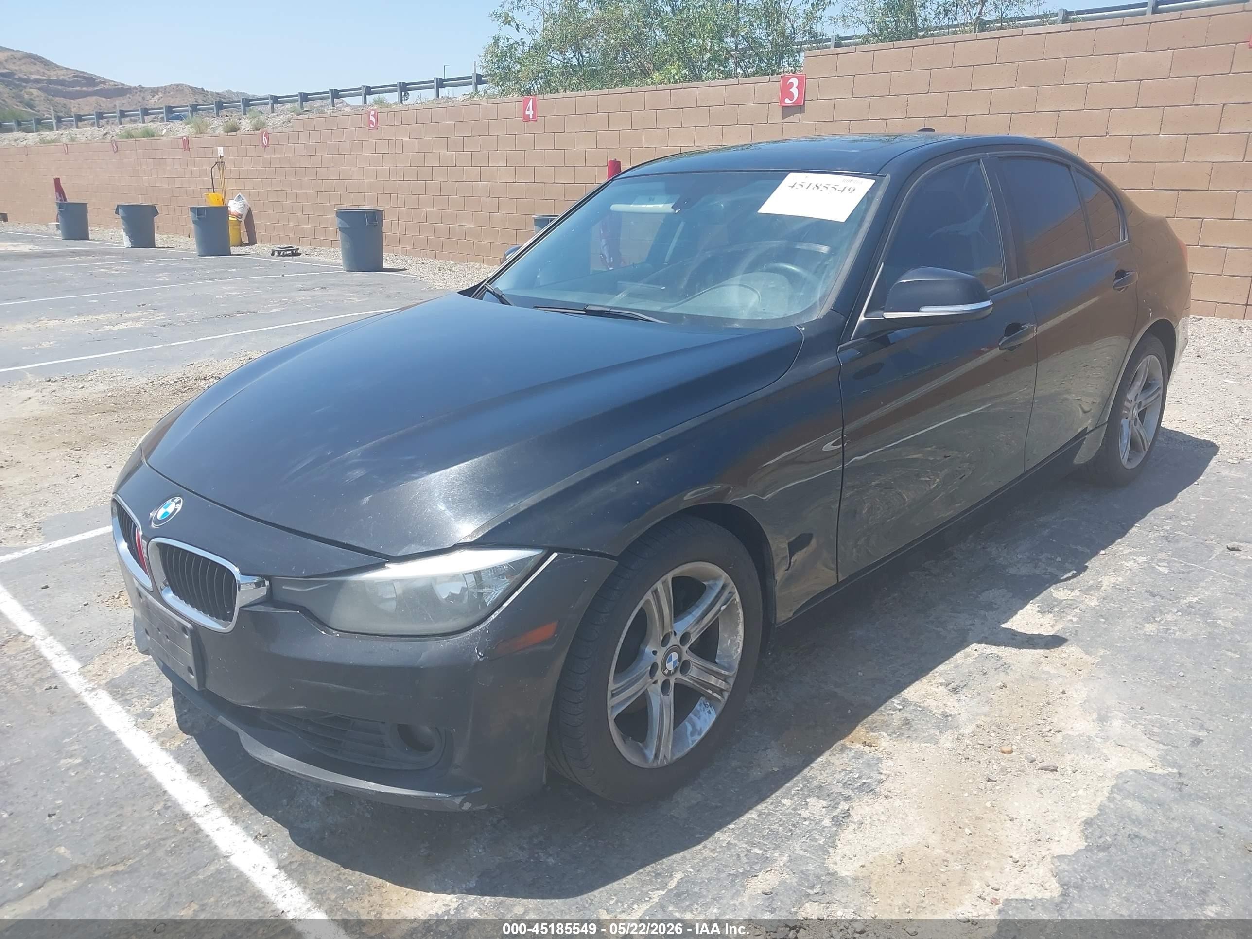 2013 Bmw 328i   Black vin: WBA3C1C54DF438814