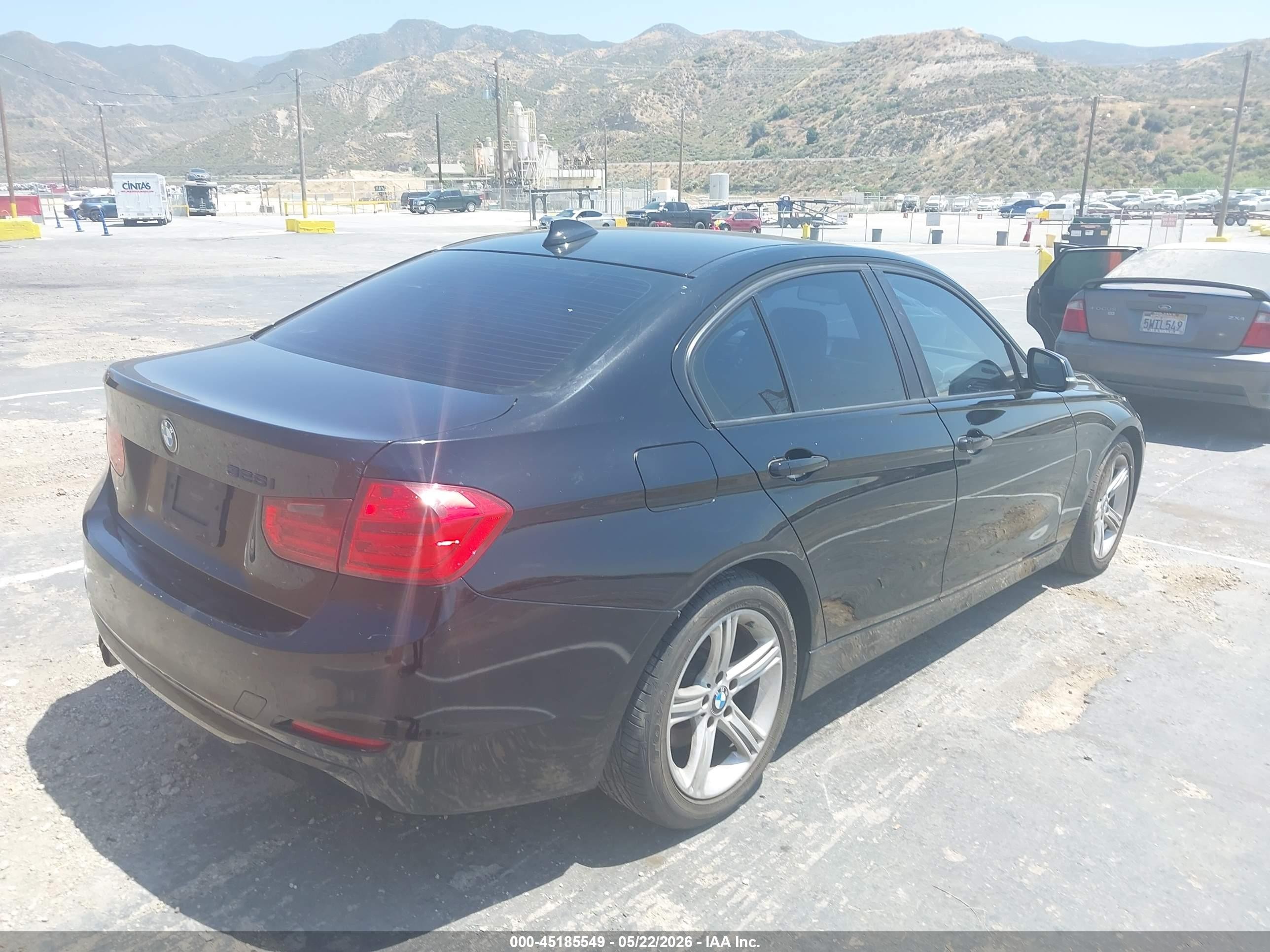2013 Bmw 328i   Black vin: WBA3C1C54DF438814