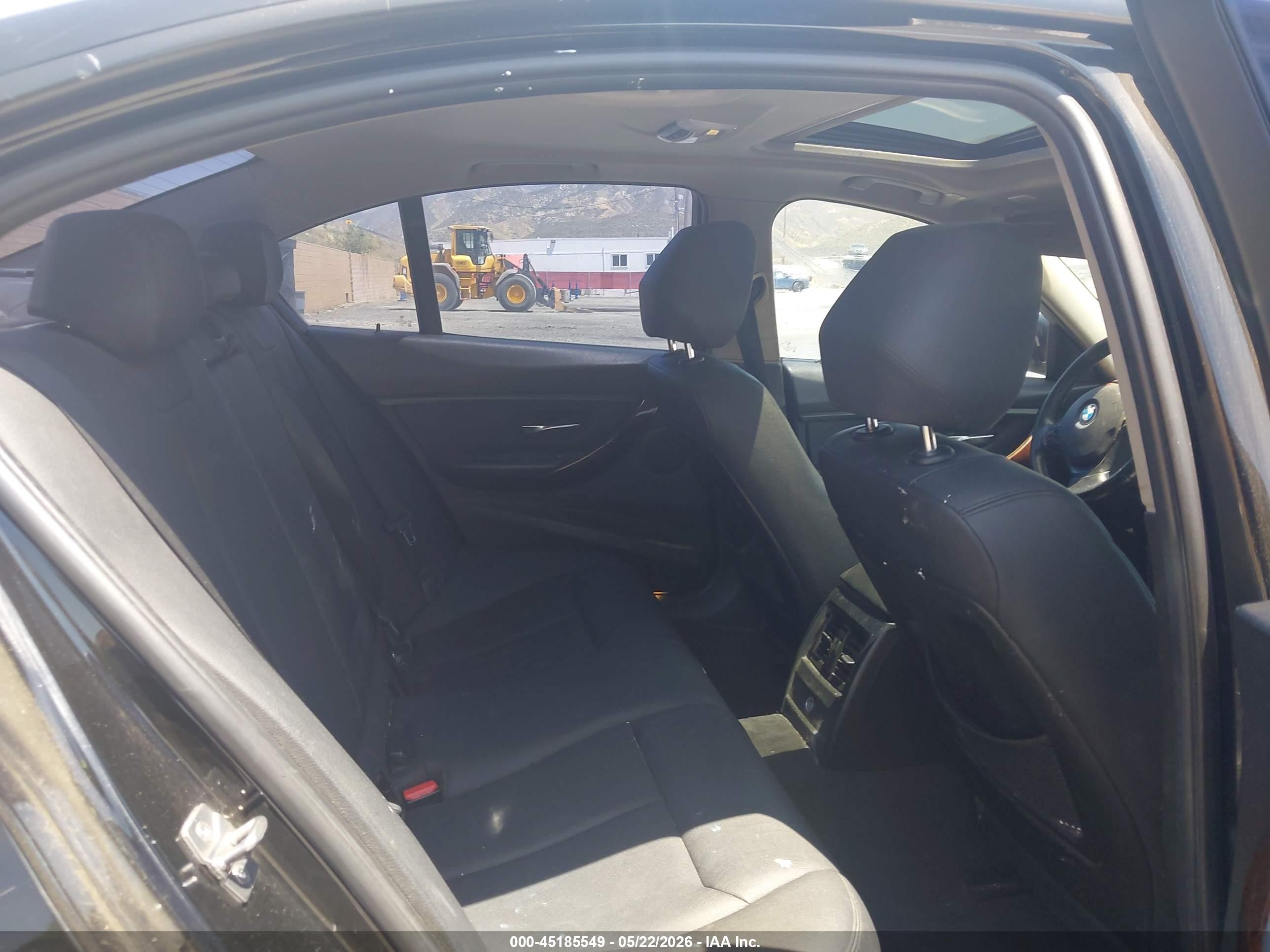 2013 Bmw 328i   Black vin: WBA3C1C54DF438814