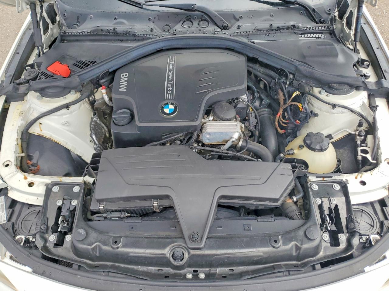 2014 Bmw 328 I Sulev White vin: WBA3C1C54EK107126