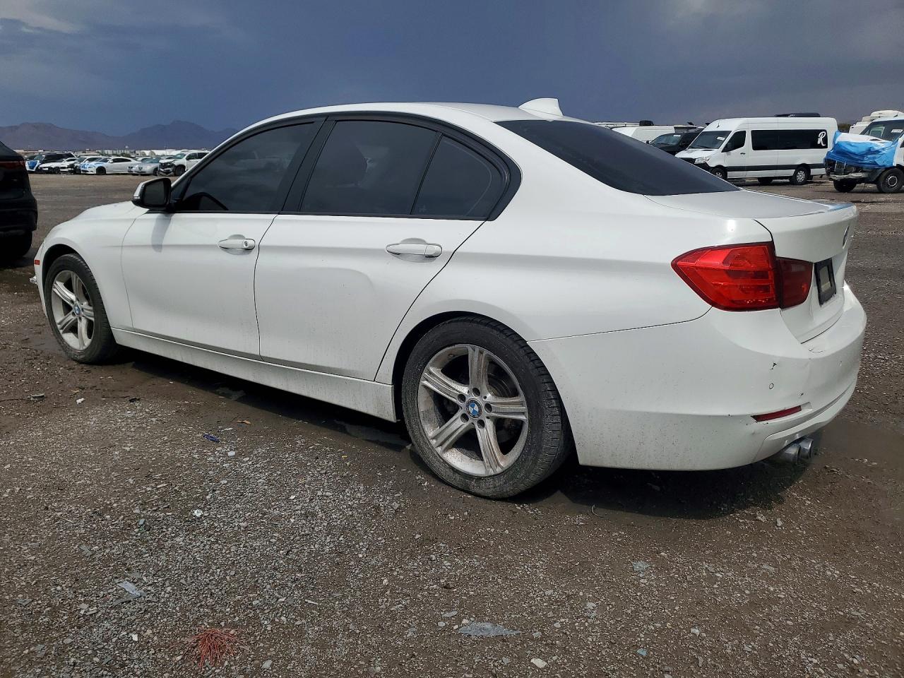 2014 Bmw 328 I Sulev White vin: WBA3C1C54EK107126