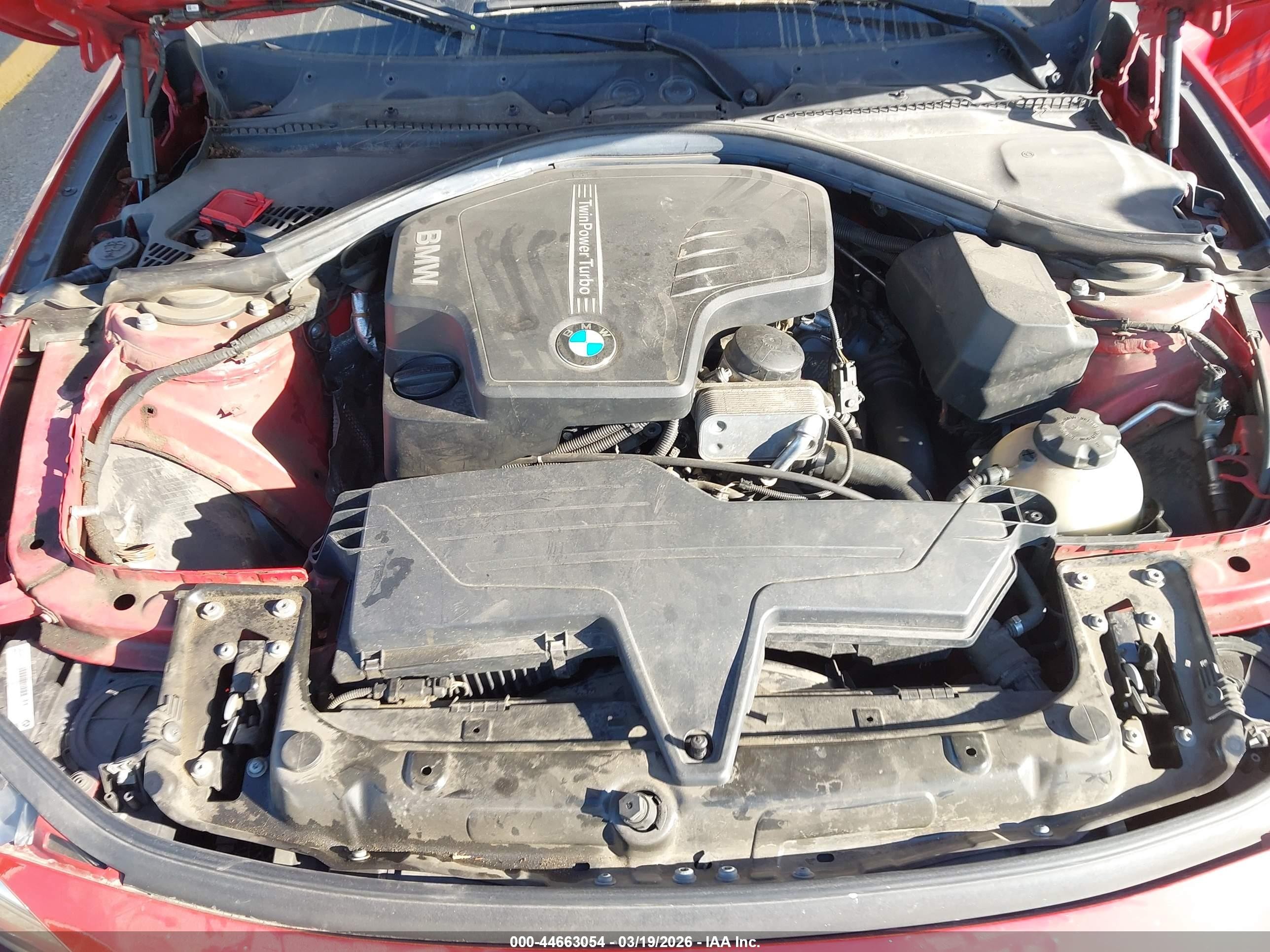 2014 Bmw 328i Красный vin: WBA3C1C54EK109569