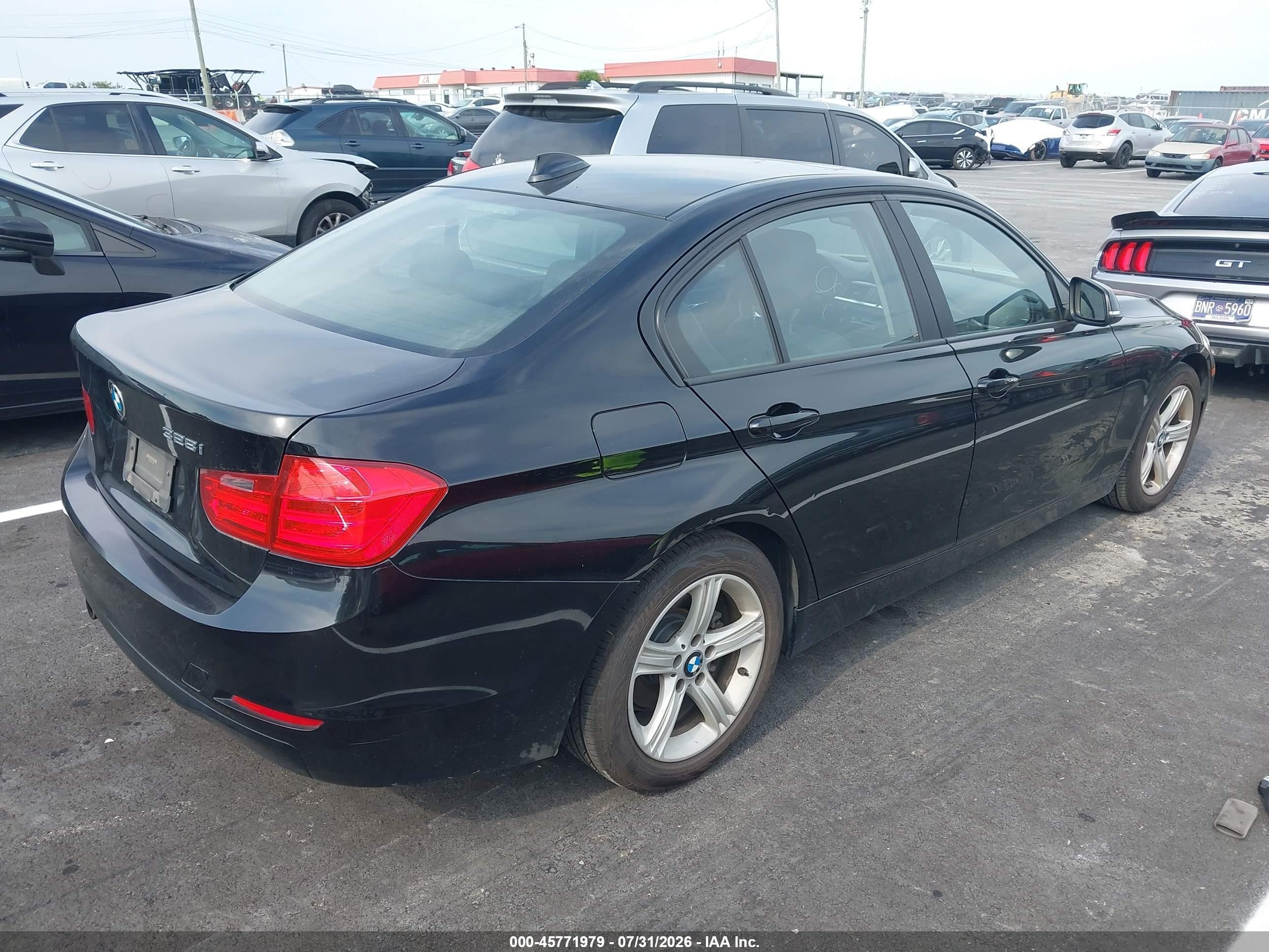 2014 Bmw 328i   Black vin: WBA3C1C54EK109992