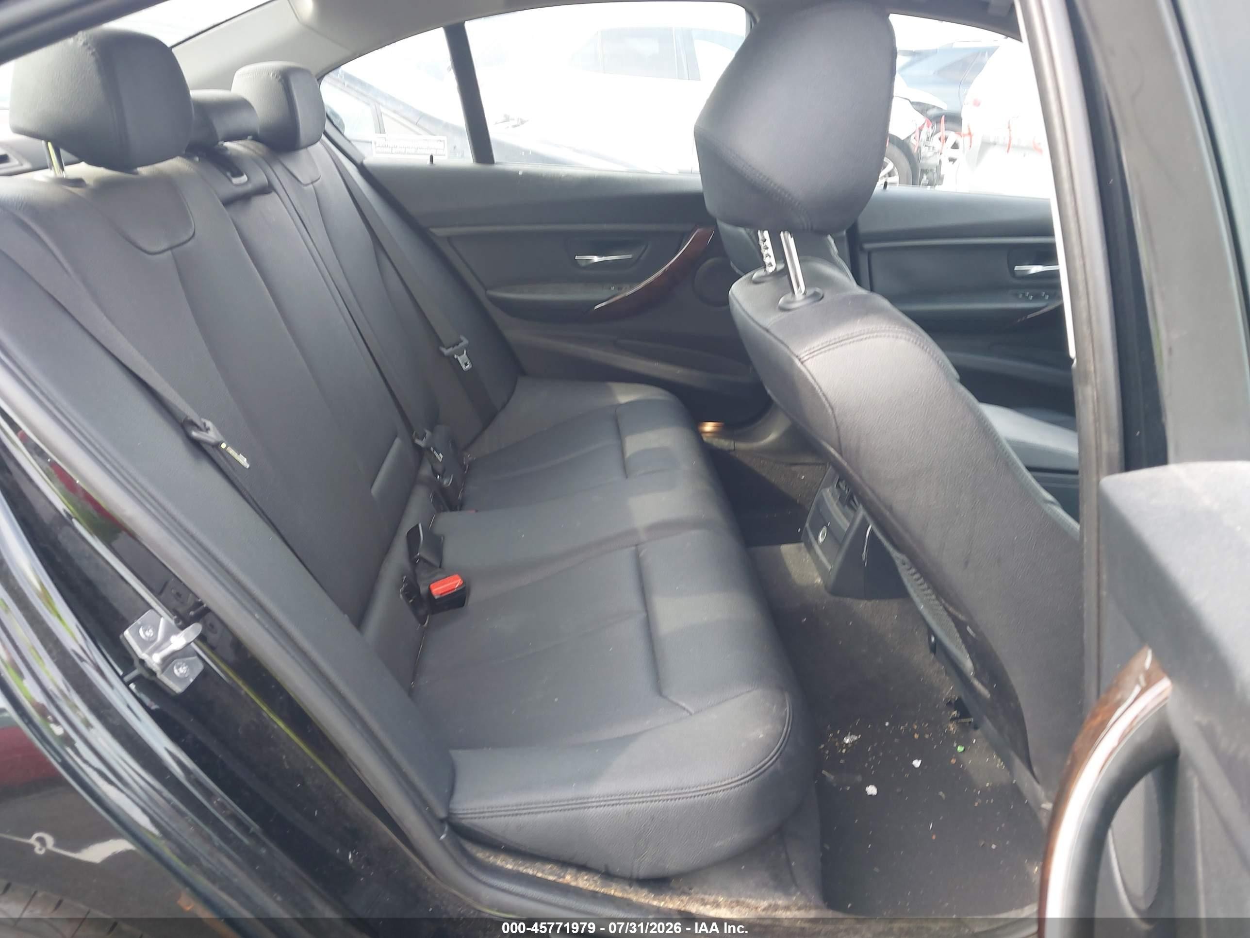 2014 Bmw 328i   Black vin: WBA3C1C54EK109992