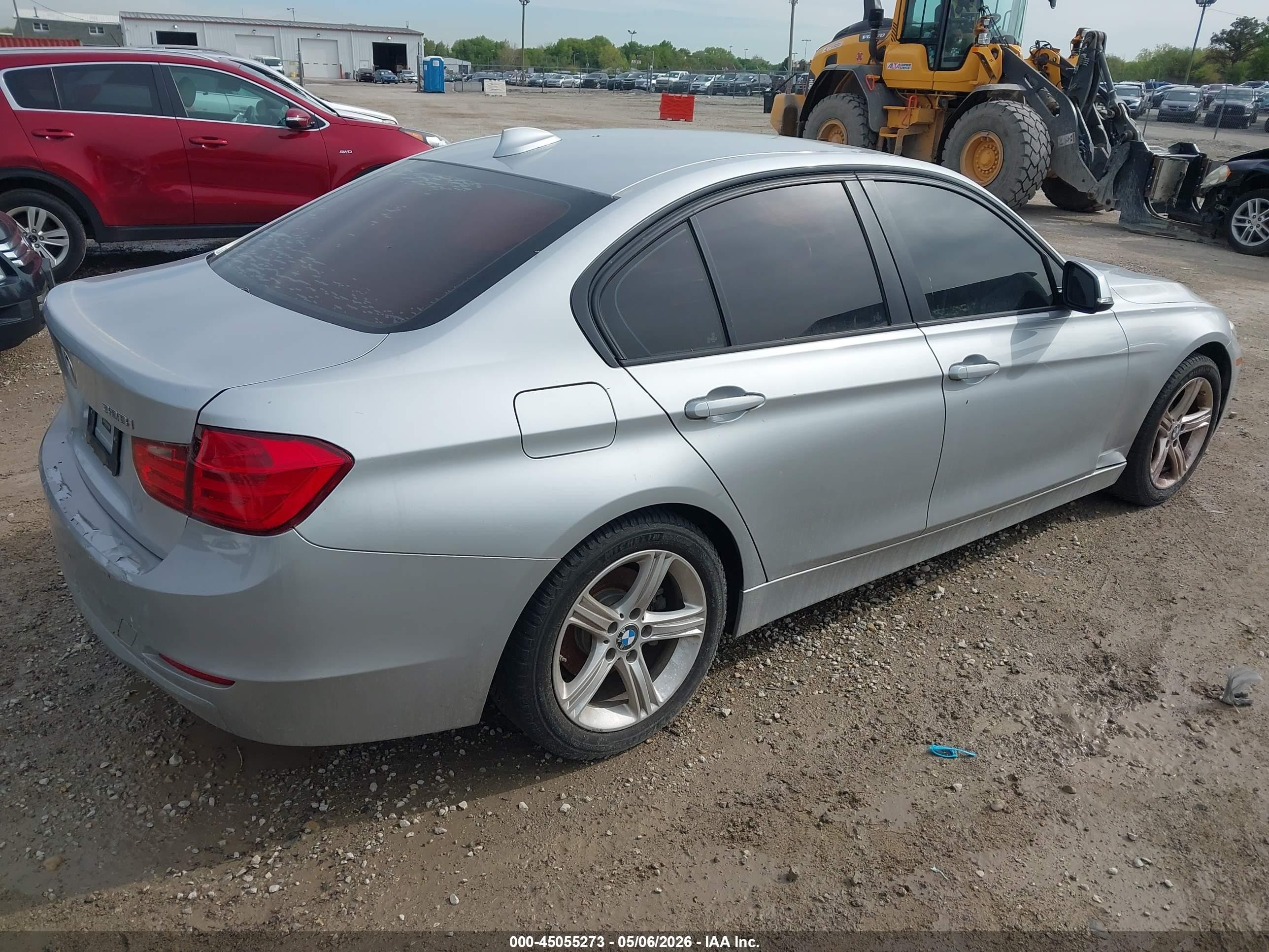 2014 Bmw 328i   Silver vin: WBA3C1C54EK110530