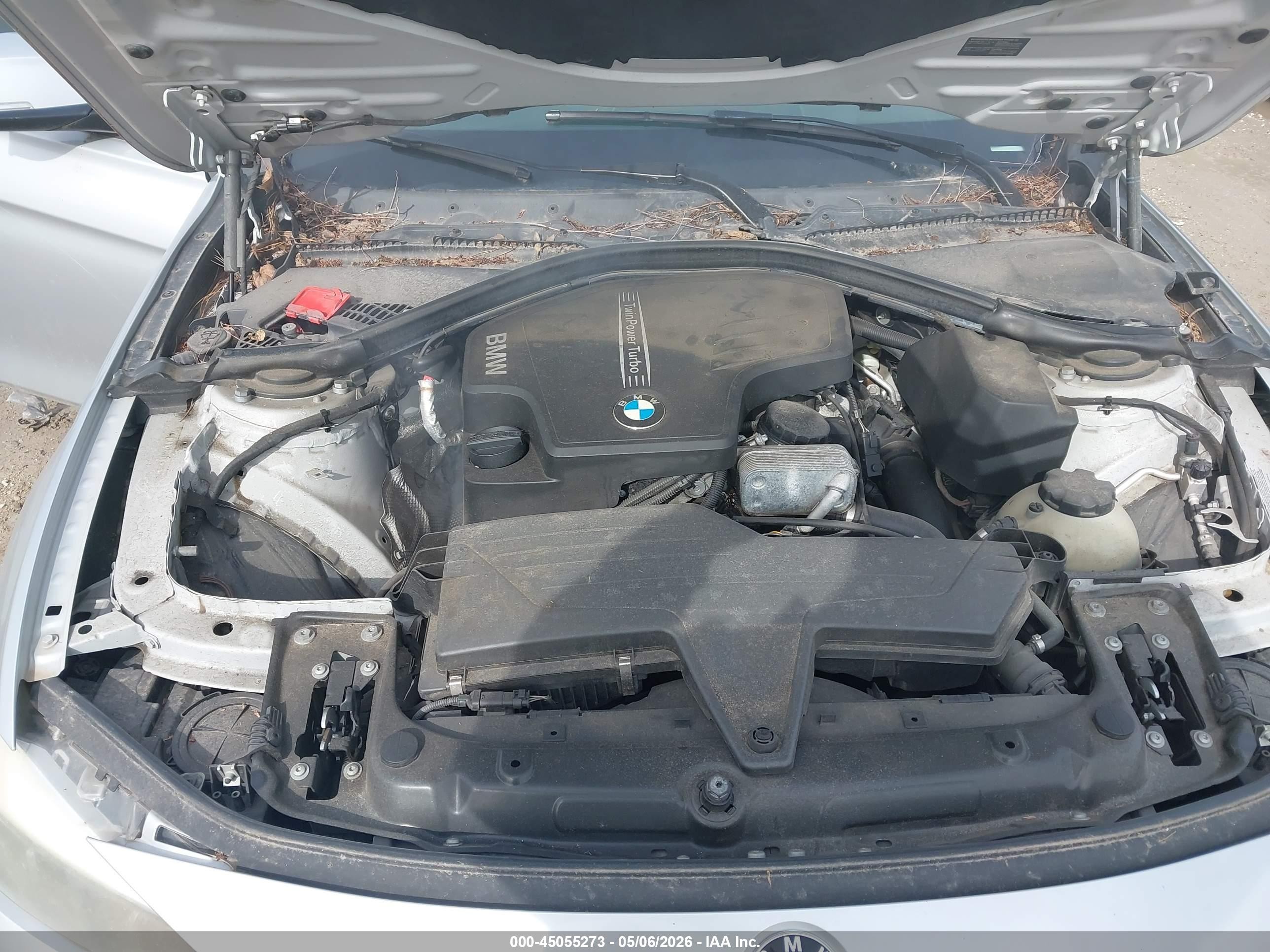 2014 Bmw 328i   Silver vin: WBA3C1C54EK110530