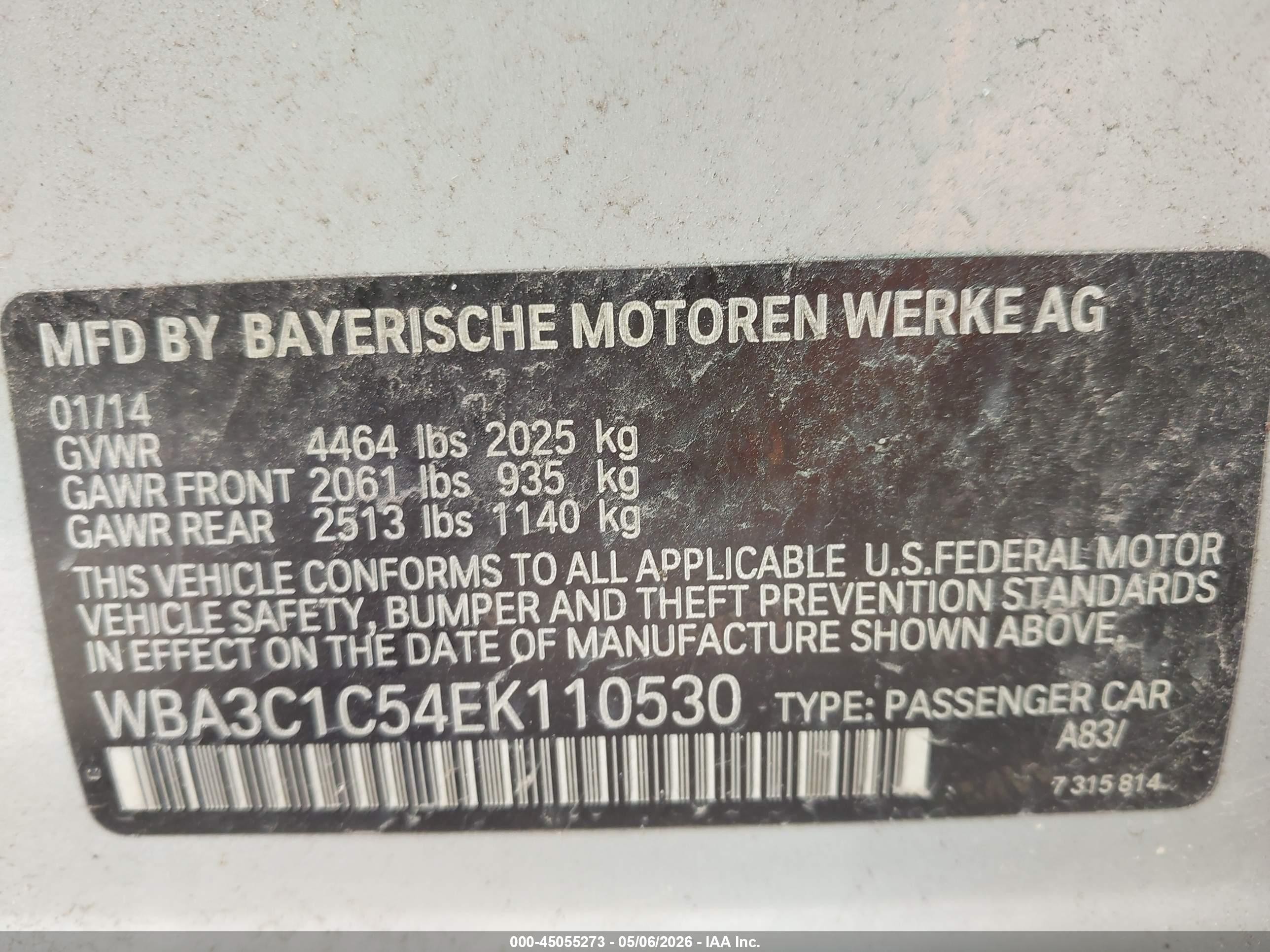 2014 Bmw 328i   Silver vin: WBA3C1C54EK110530