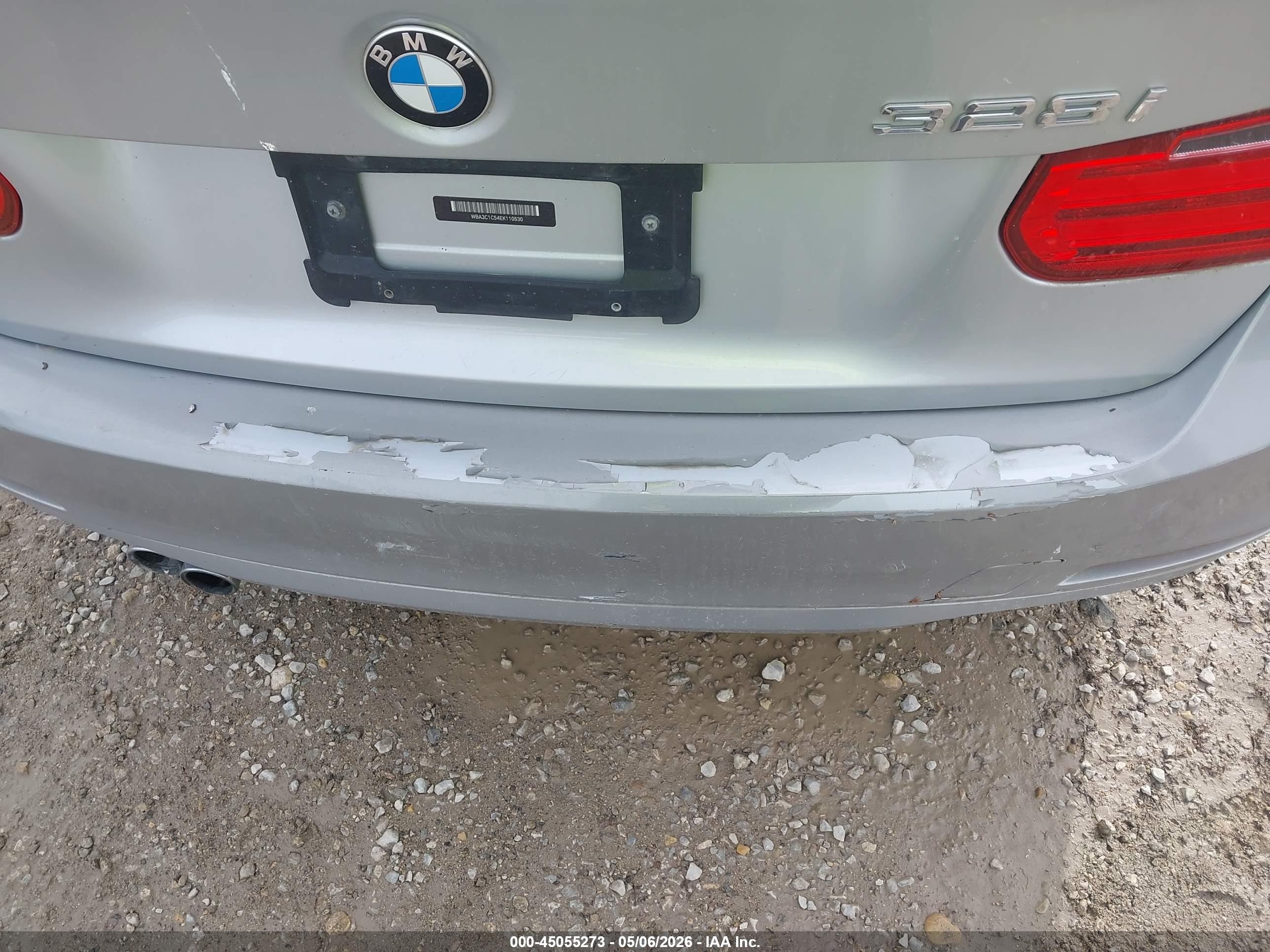 2014 Bmw 328i   Silver vin: WBA3C1C54EK110530