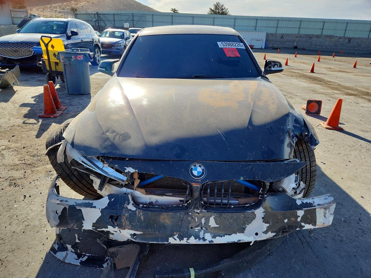 2014 Bmw 328 I Sulev Black vin: WBA3C1C54EK113380