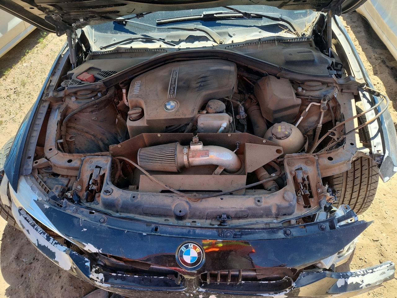 2014 Bmw 328 I Sulev Black vin: WBA3C1C54EK113380
