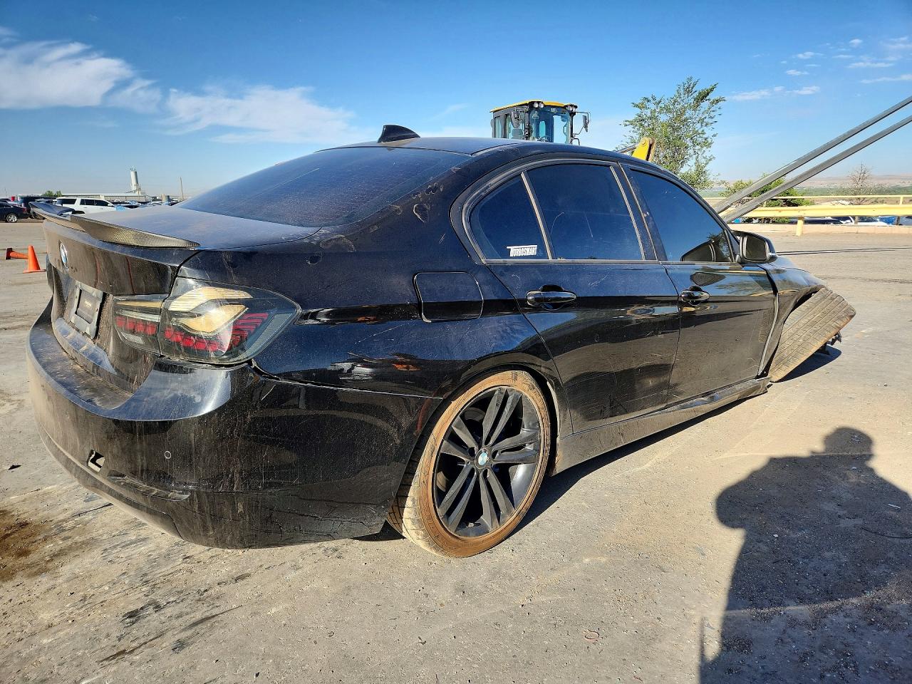 2014 Bmw 328 I Sulev Black vin: WBA3C1C54EK113380