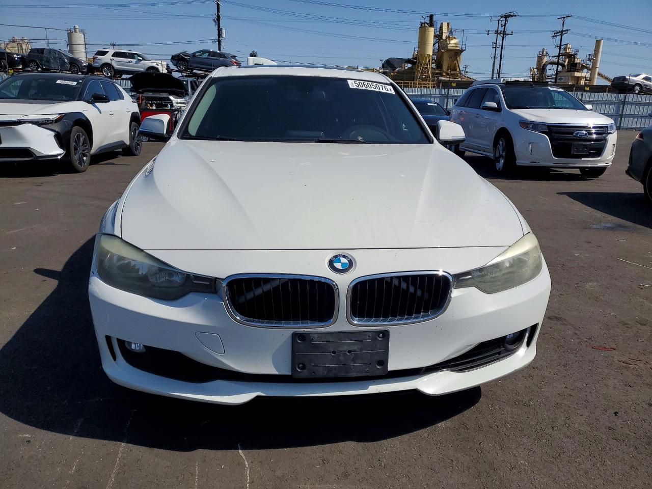 2015 Bmw 328 I Sulev White vin: WBA3C1C54FK119357