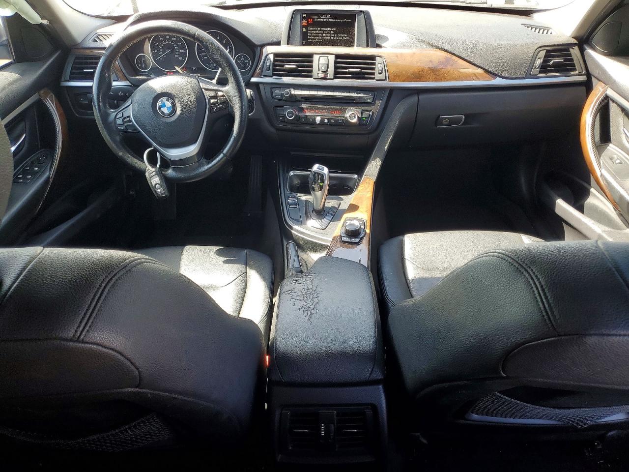 2015 Bmw 328 I Sulev White vin: WBA3C1C54FK119357