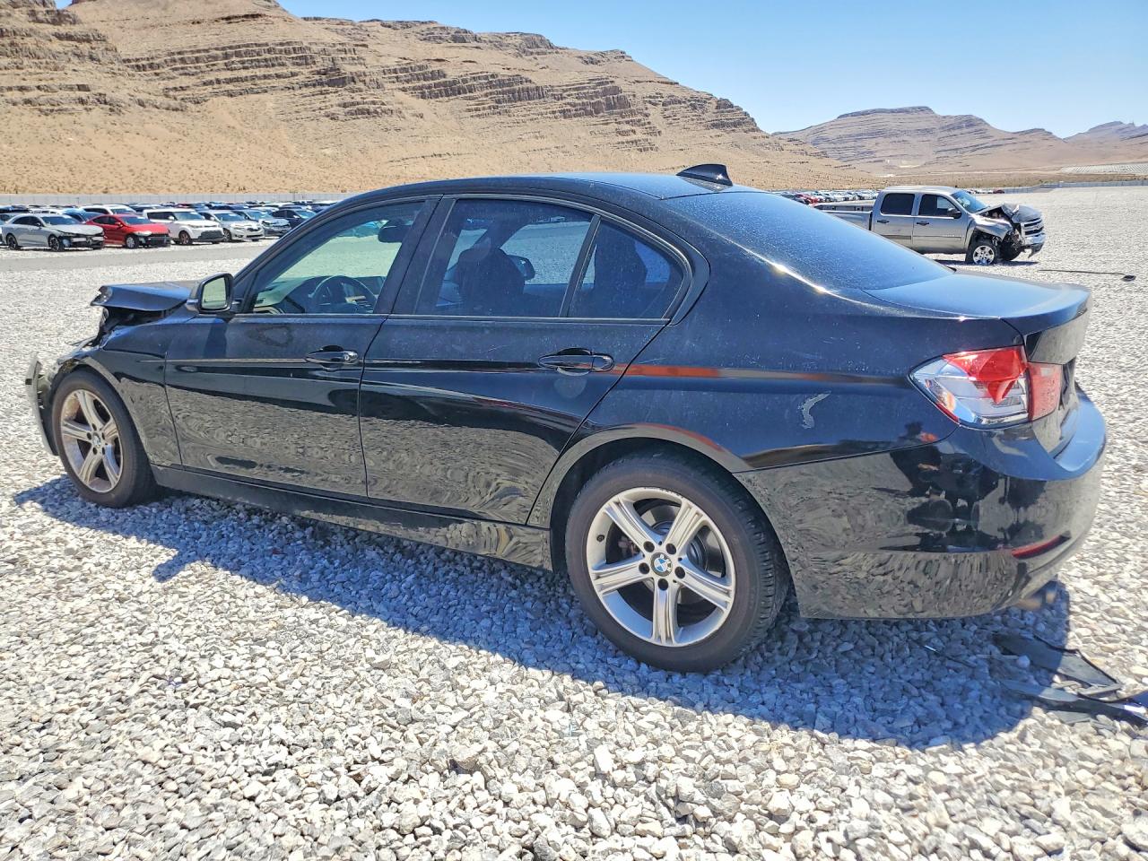 2015 Bmw 328 I Sulev Black vin: WBA3C1C54FP853340
