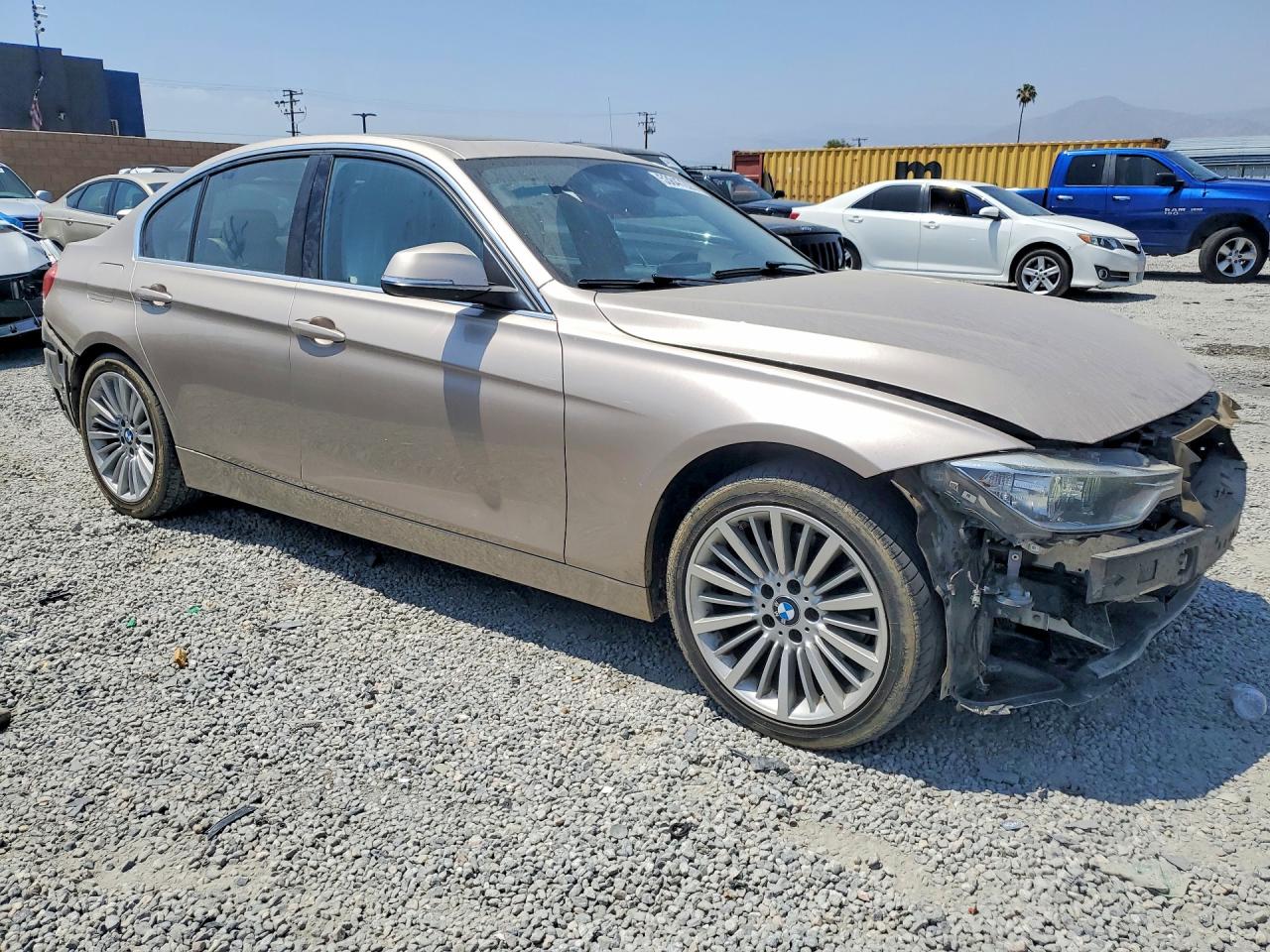 2015 Bmw 328 I Sulev Tan vin: WBA3C1C54FP854195
