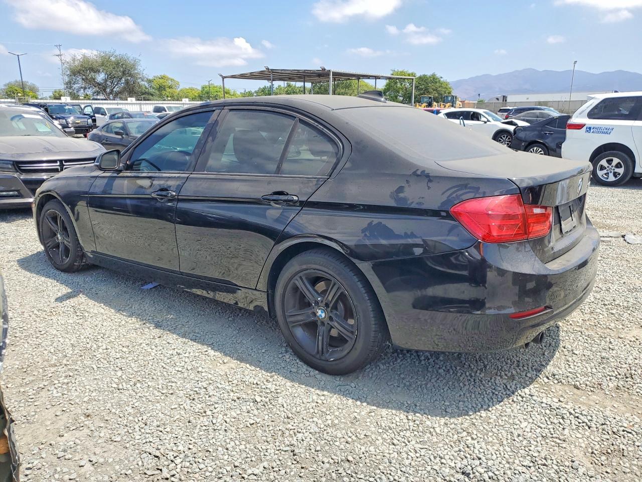 2013 Bmw 328 I Sulev Black vin: WBA3C1C55DF443276