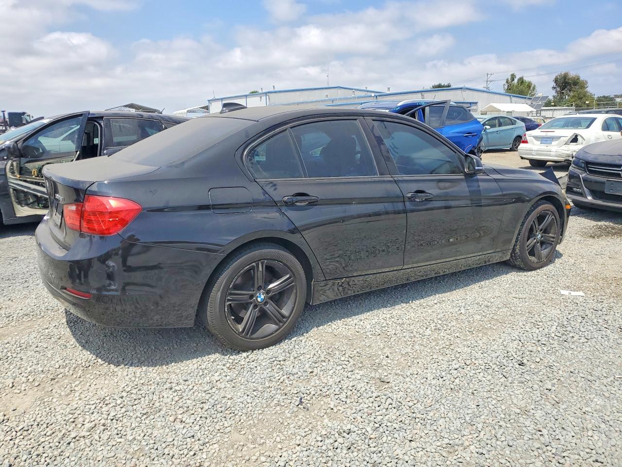 2013 Bmw 328 I Sulev Black vin: WBA3C1C55DF443276