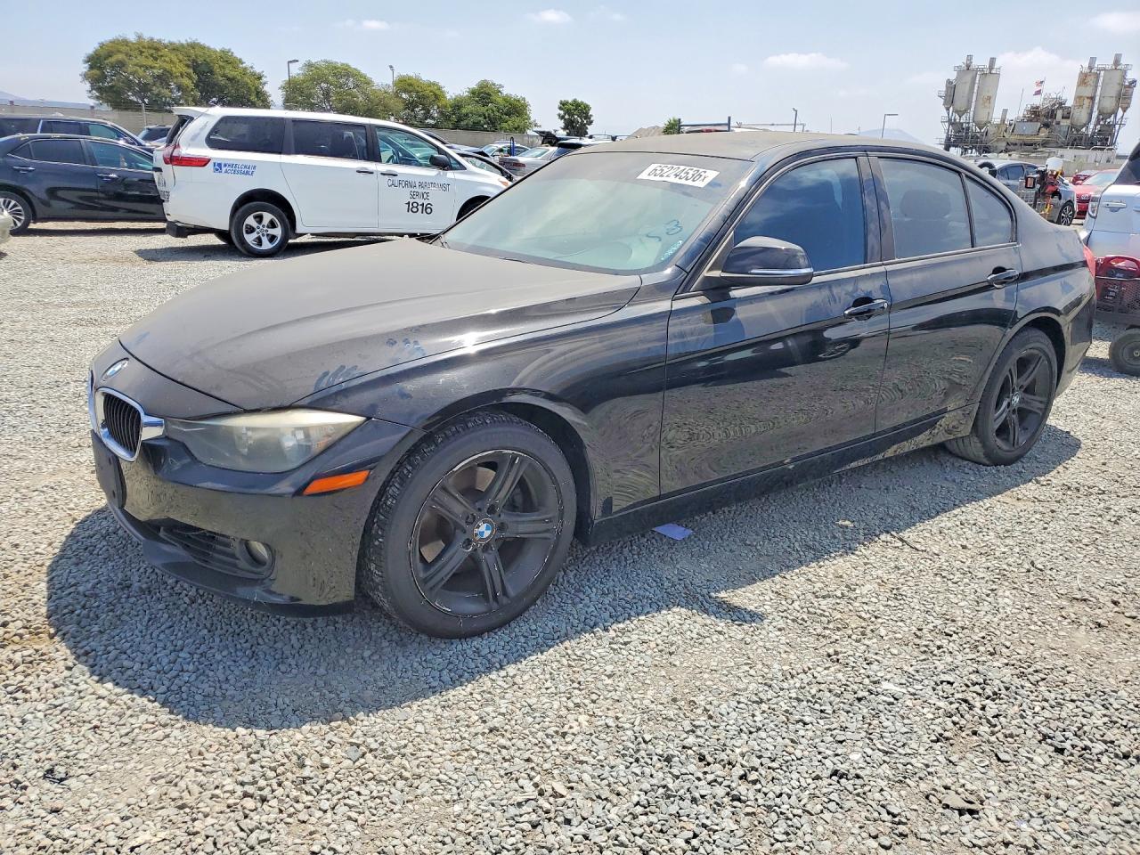 2013 Bmw 328 I Sulev Black vin: WBA3C1C55DF443276