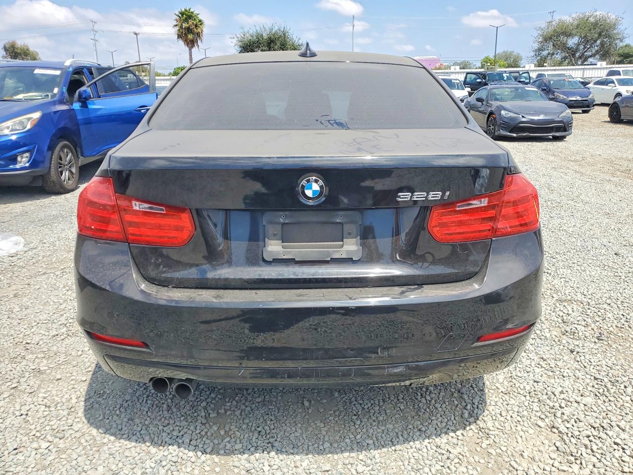 2013 Bmw 328 I Sulev Black vin: WBA3C1C55DF443276