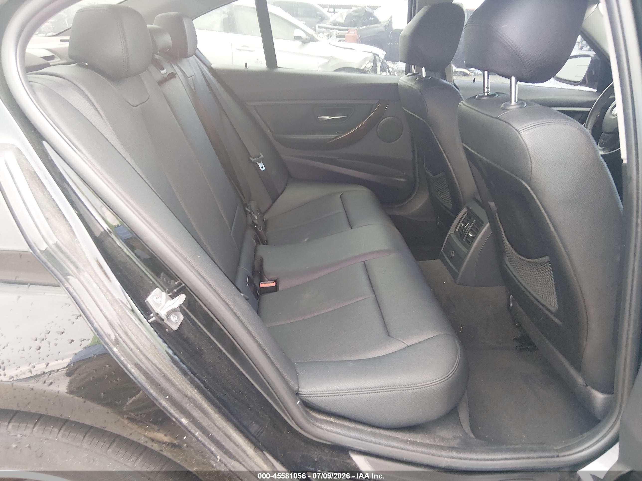 2013 Bmw 328i   Черный vin: WBA3C1C55DF444217